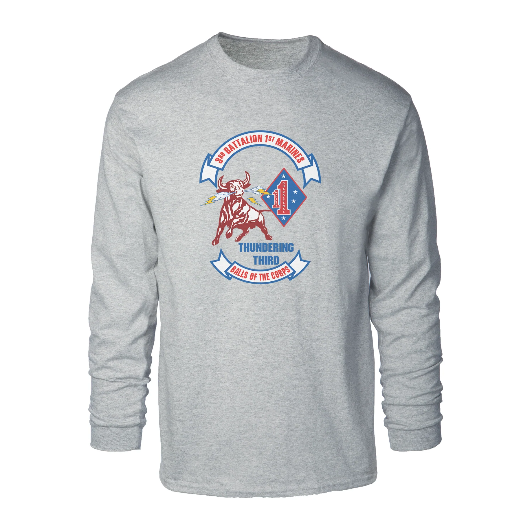 3rd Battalion 1st Marines Long Sleeve Shirt