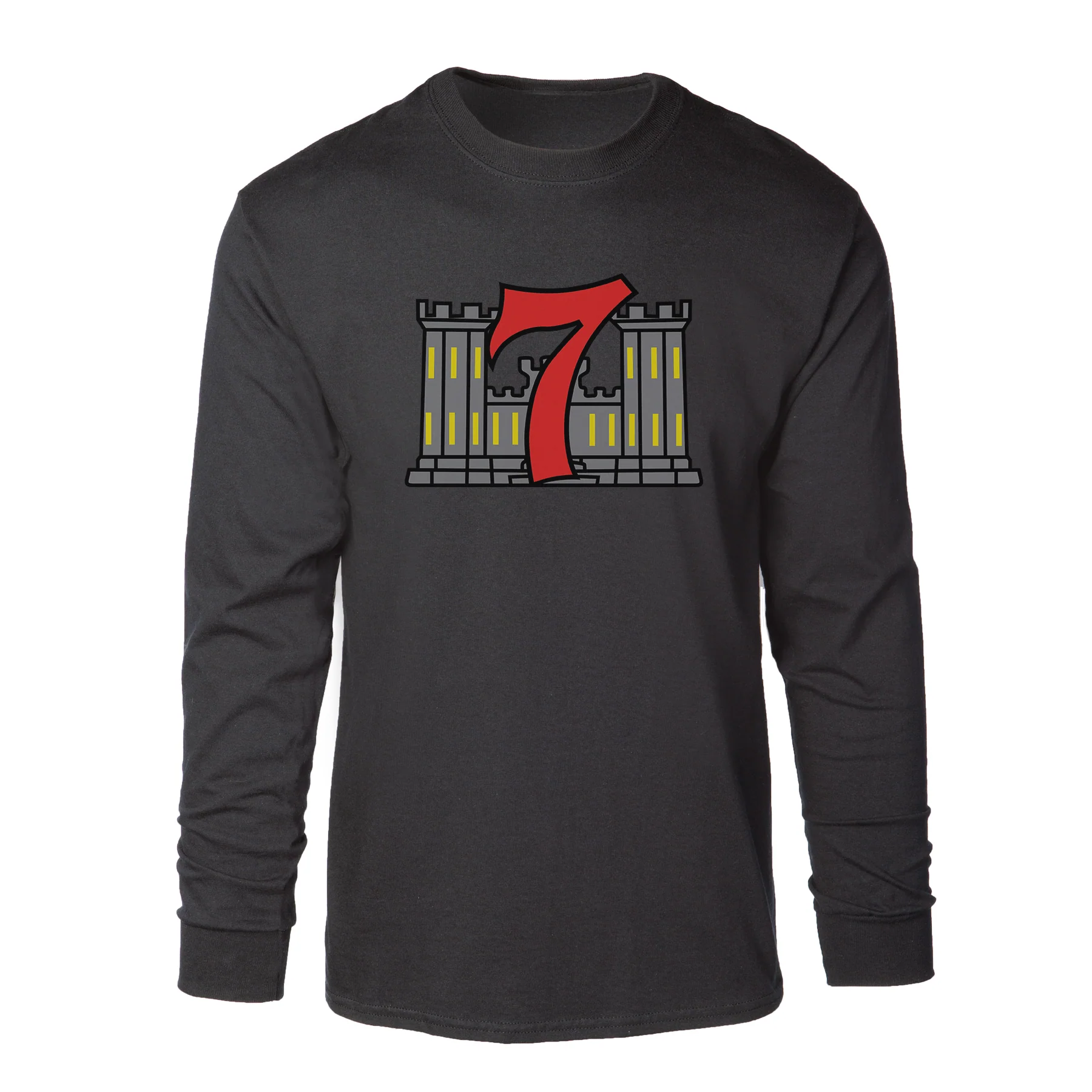 7th Engineers Battalion Long Sleeve Shirt - Image 3