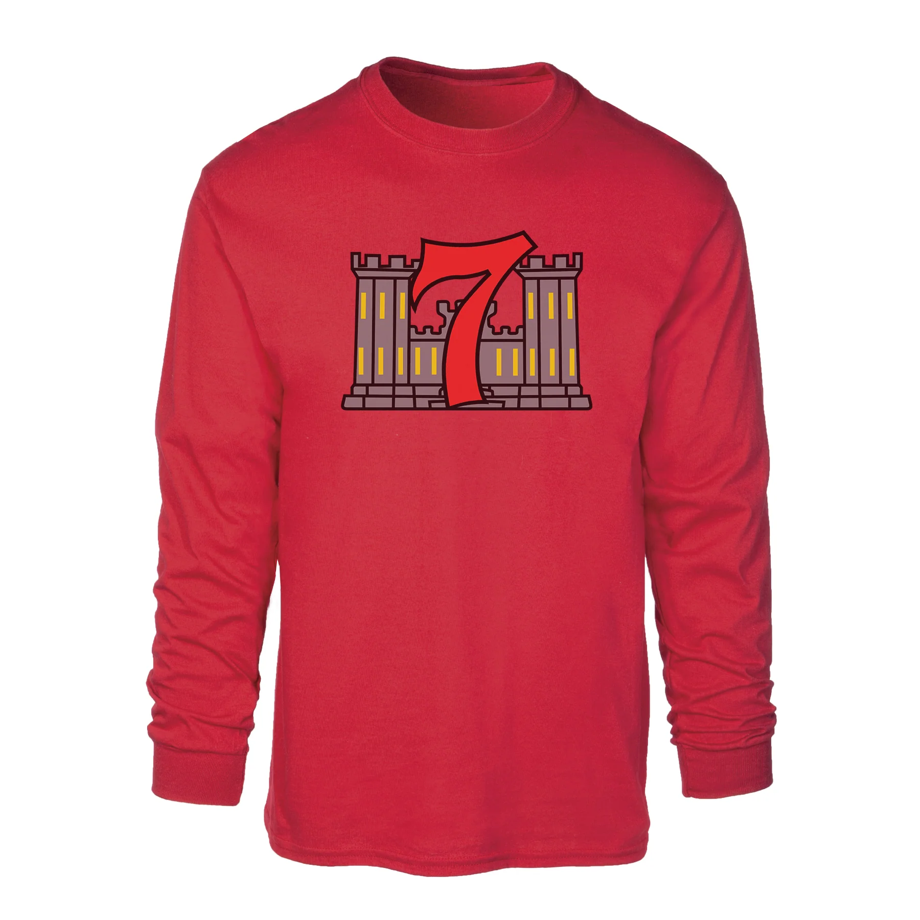 7th Engineers Battalion Long Sleeve Shirt - Image 4