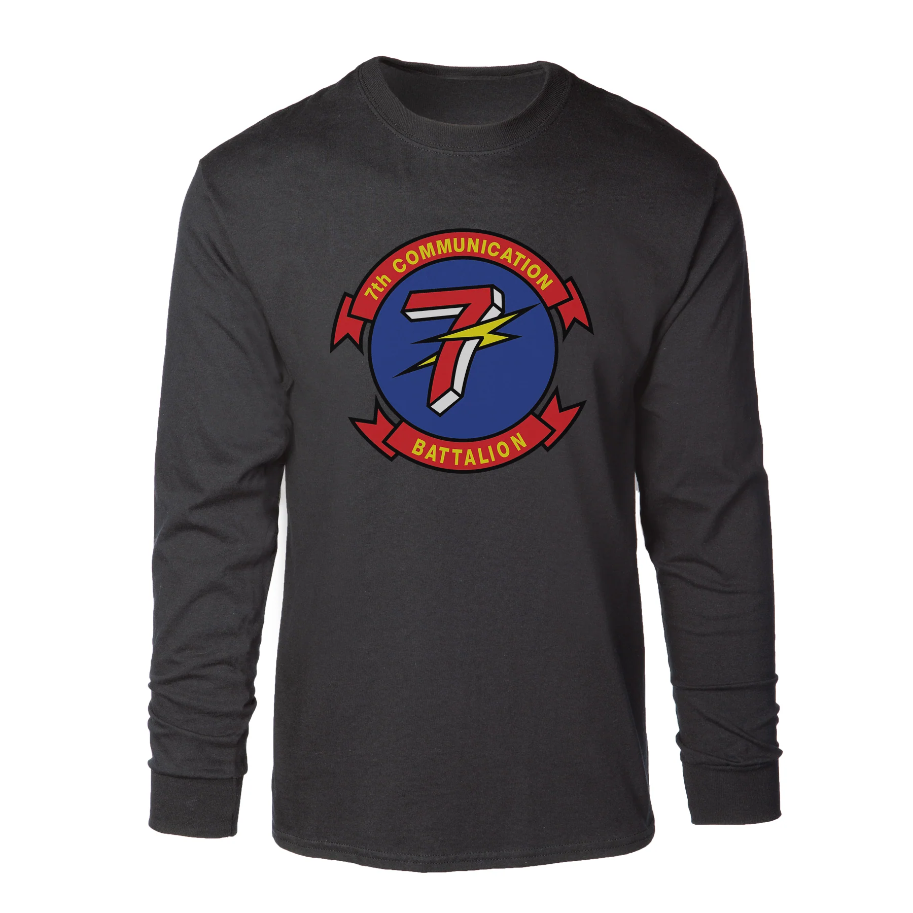 7th Communication Battalion Patch Long Sleeve Shirt - Image 3