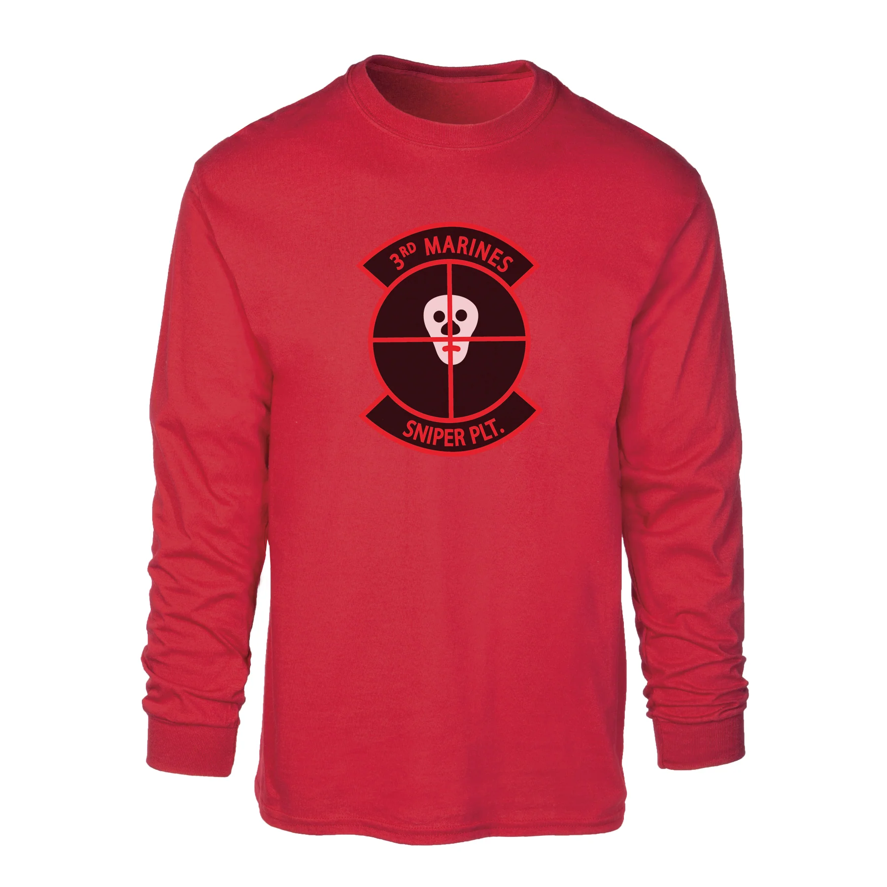 3rd Marines Sniper Platoon Long Sleeve Shirt - Image 4