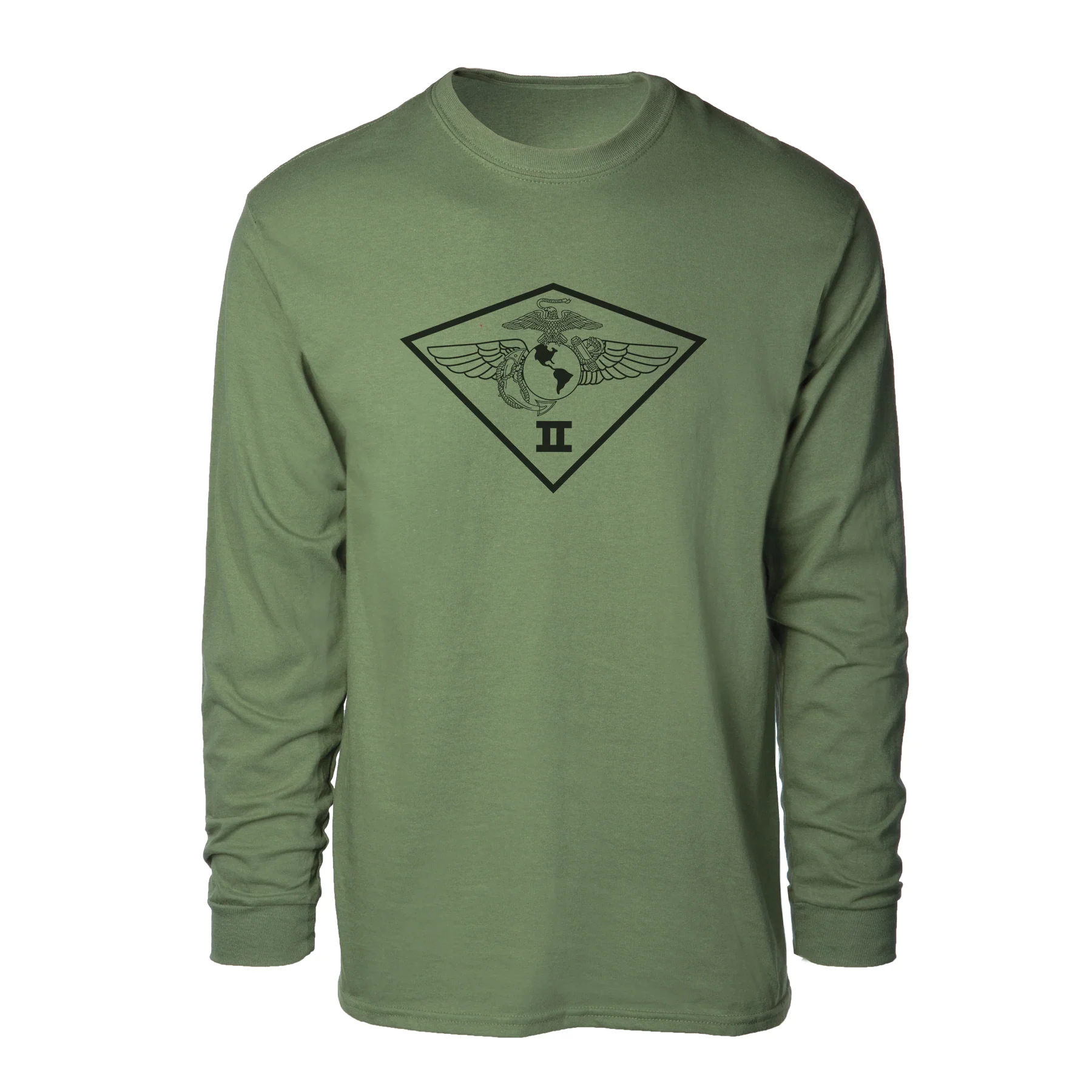 2nd Marine Air Wing Long Sleeve Shirt - Image 2