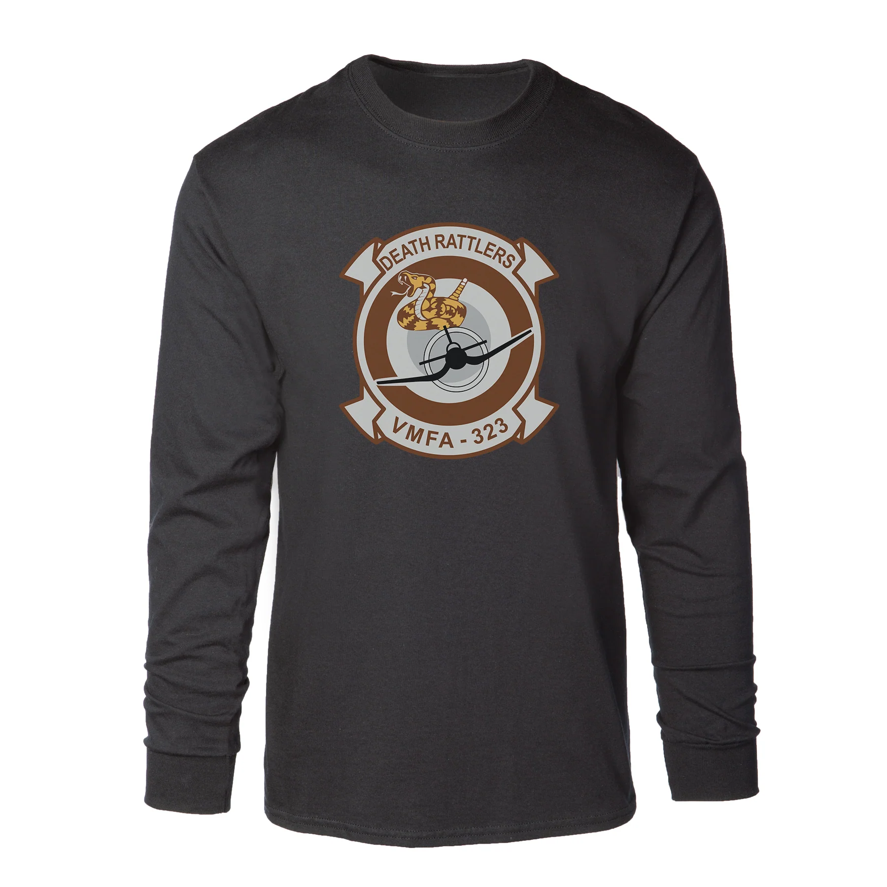 VMFA-323 Death Rattlers Long Sleeve Shirt - Image 3