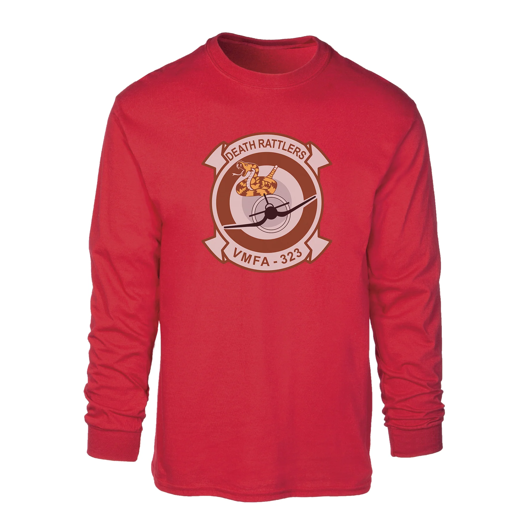 VMFA-323 Death Rattlers Long Sleeve Shirt - Image 4