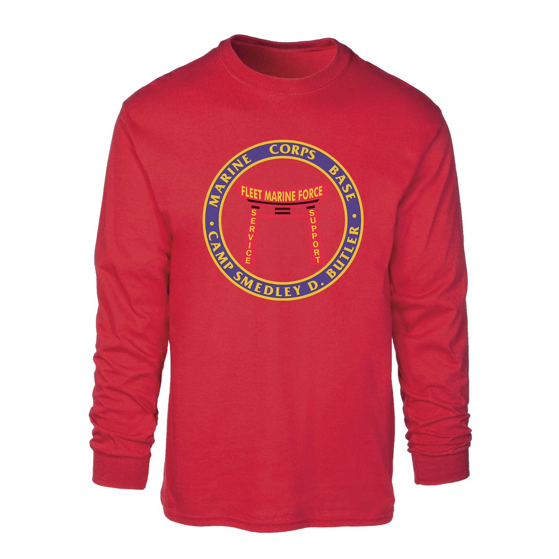 Marine Corps Base Okinawa Long Sleeve Shirt - Image 4