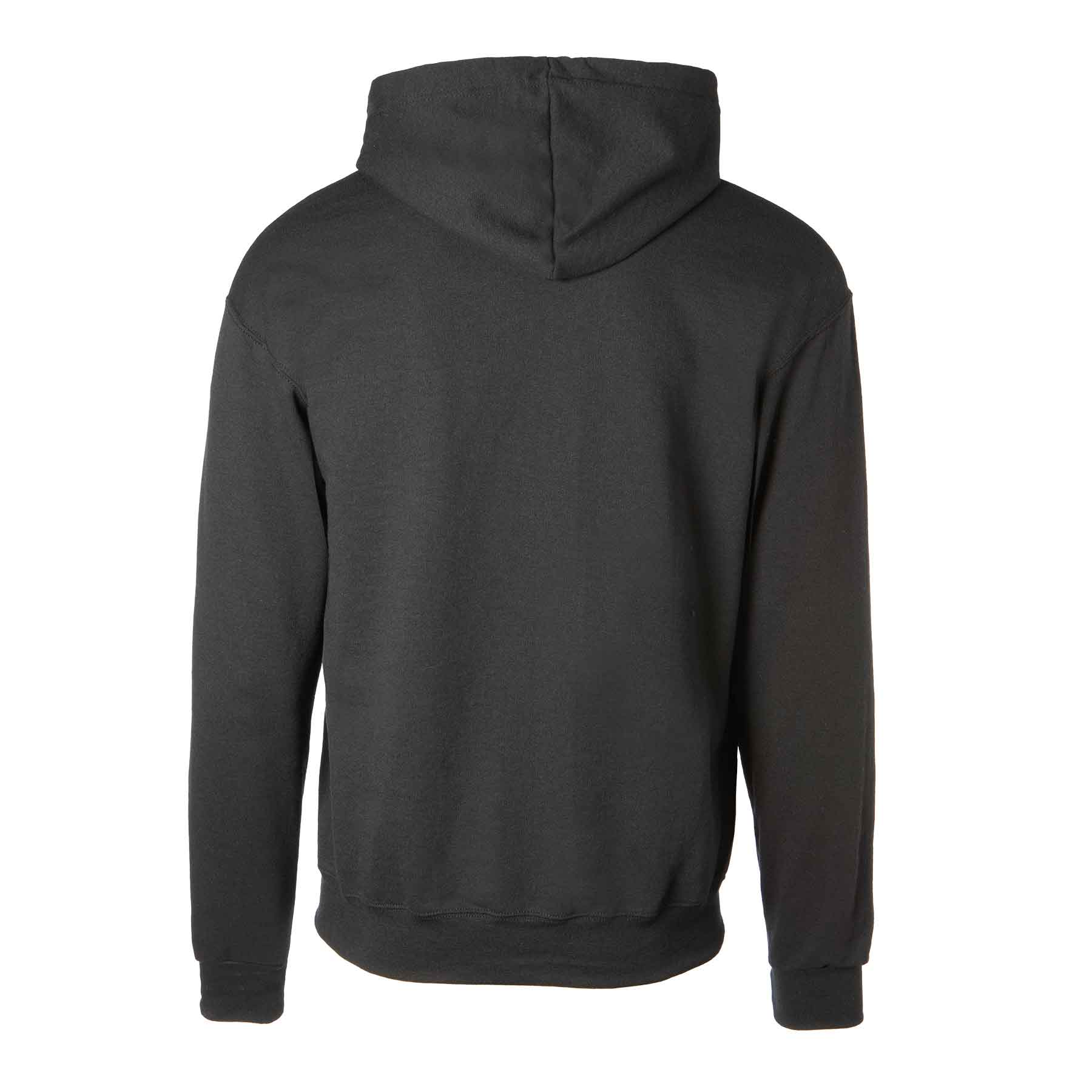 USMC Personalized MOS Embroidered Full Zip Hoodie - Black with Gray - Image 6