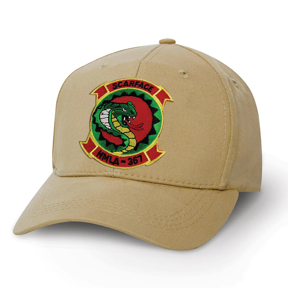 HMLA-367 Scarface Patch Cover - Image 2