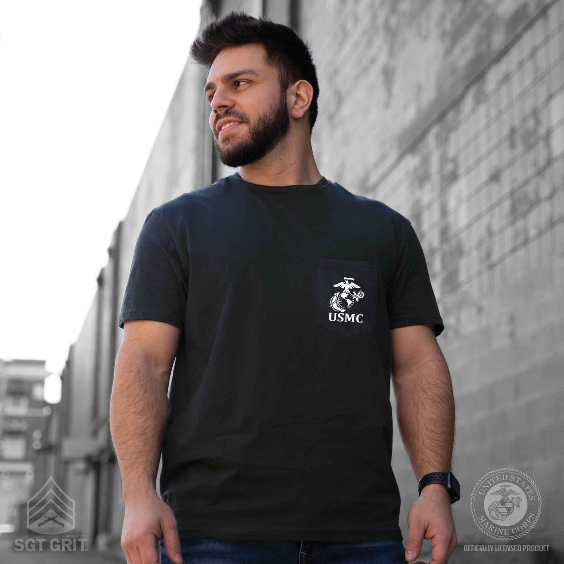 EGA Spartan Pocket T-Shirt - Image 2