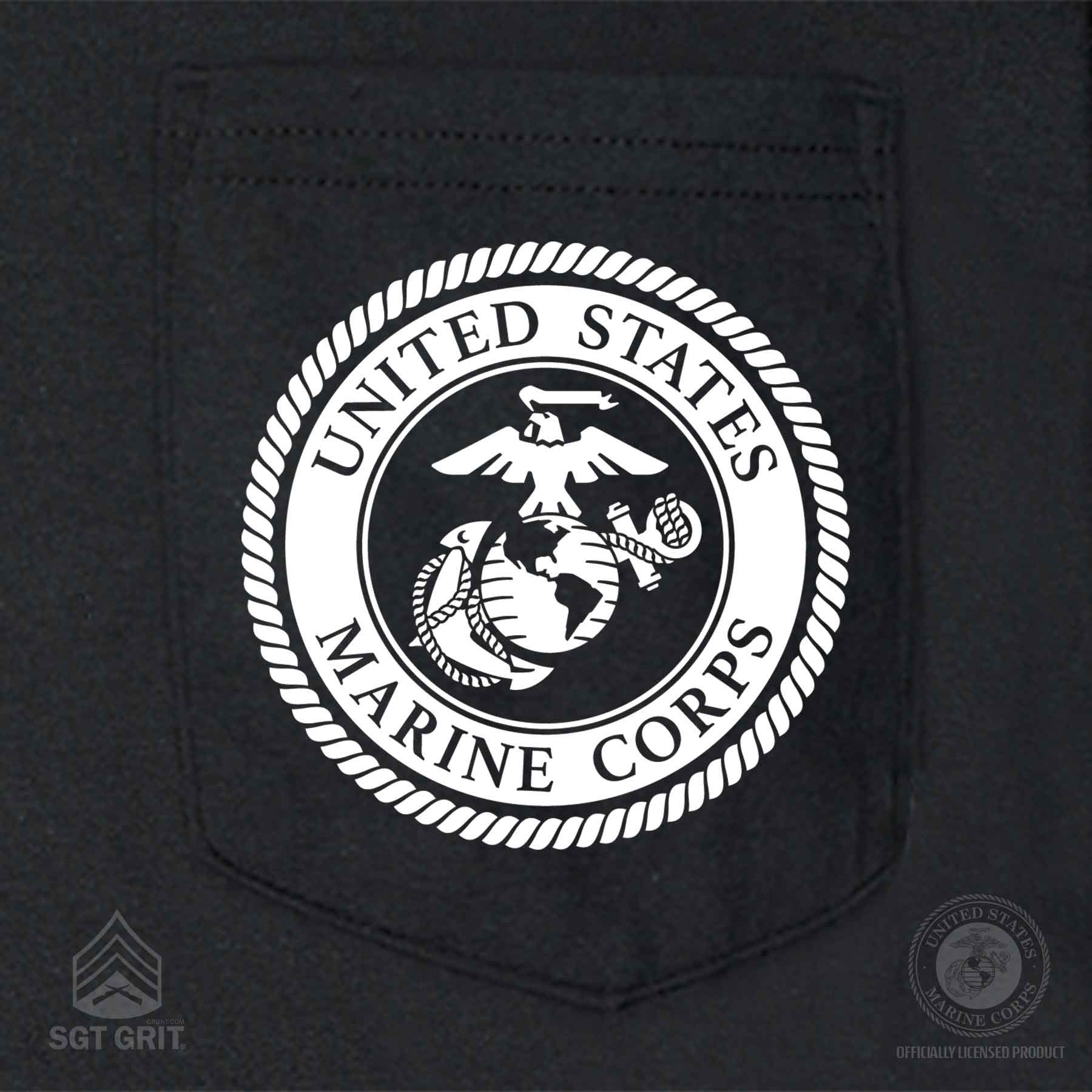 No Better Friend Front Pocket with Full Back T-Shirt - Image 3