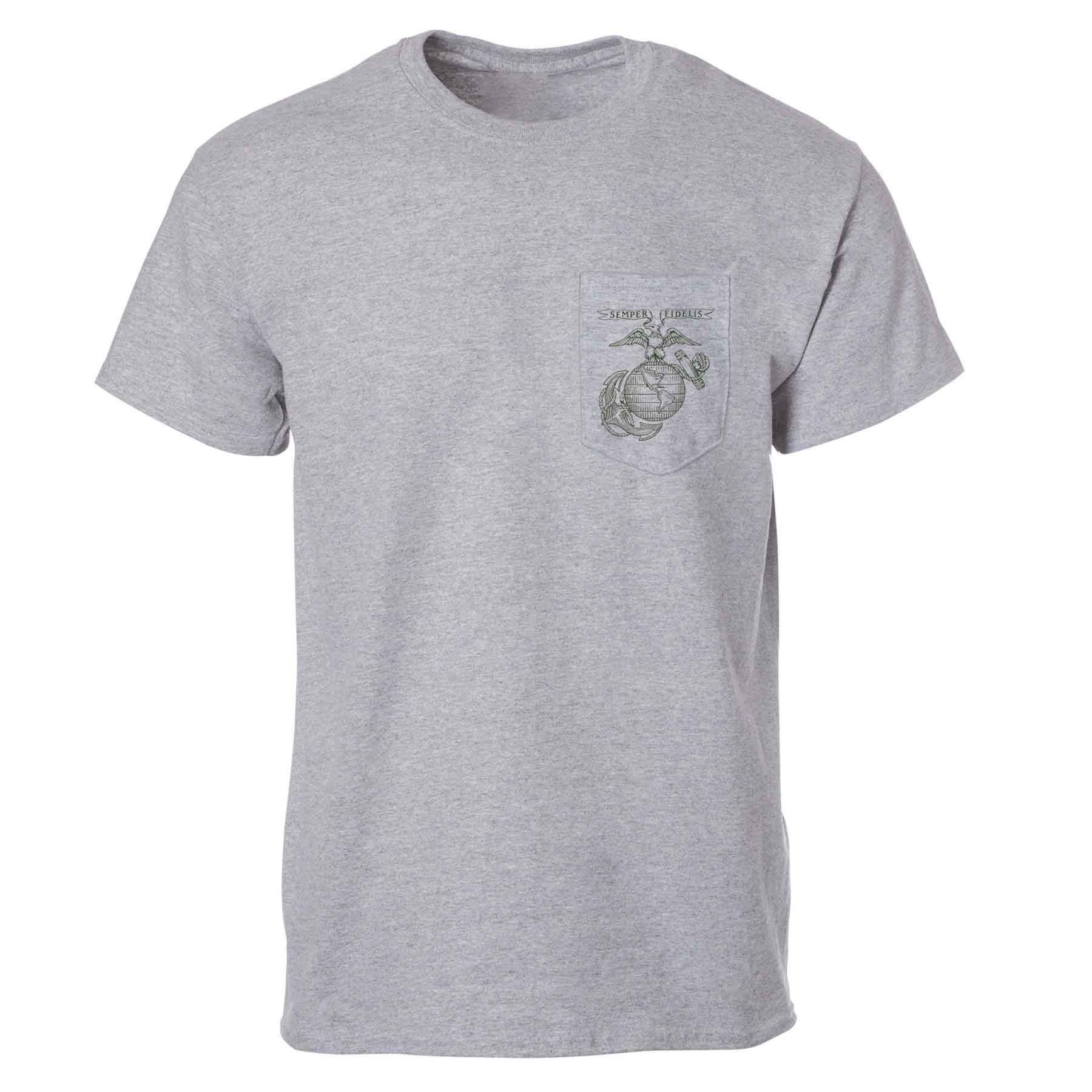 Not As Lean Back With Front Pocket T-Shirt - Image 4