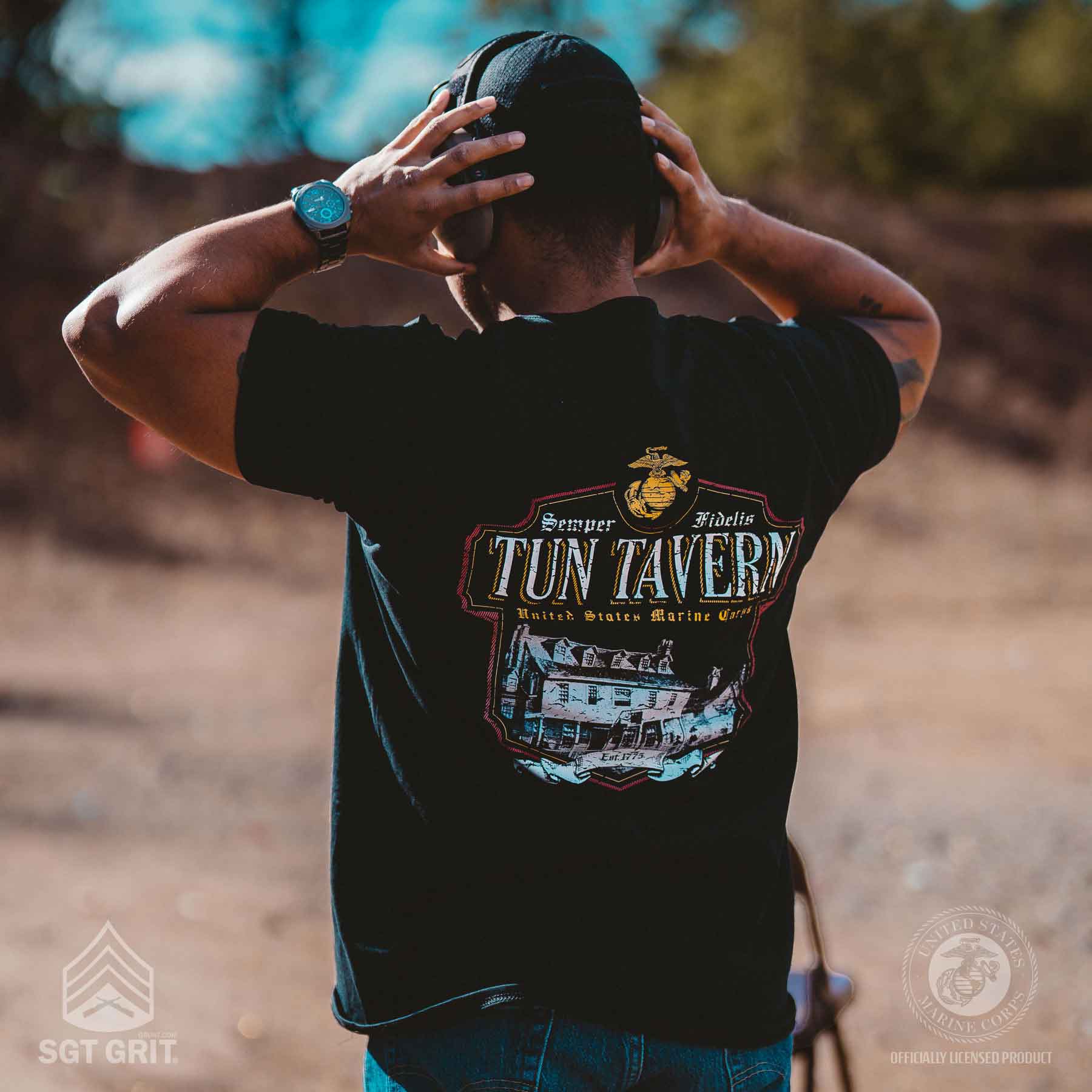 Tun Tavern T-shirt Full Back With Front Pocket - Image 7