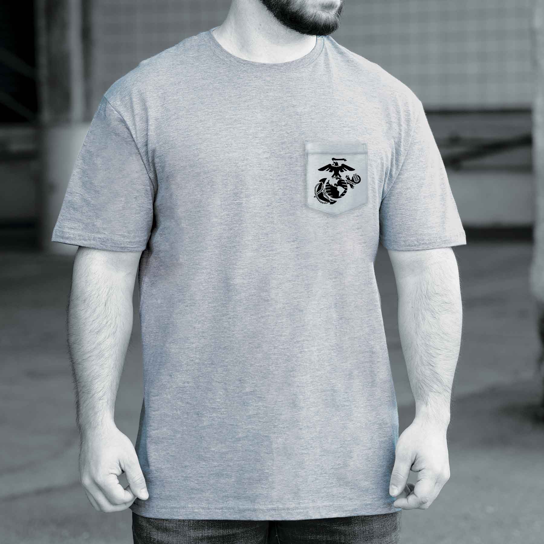 Earned Never Given Back With Front Pocket T-shirt - Image 2