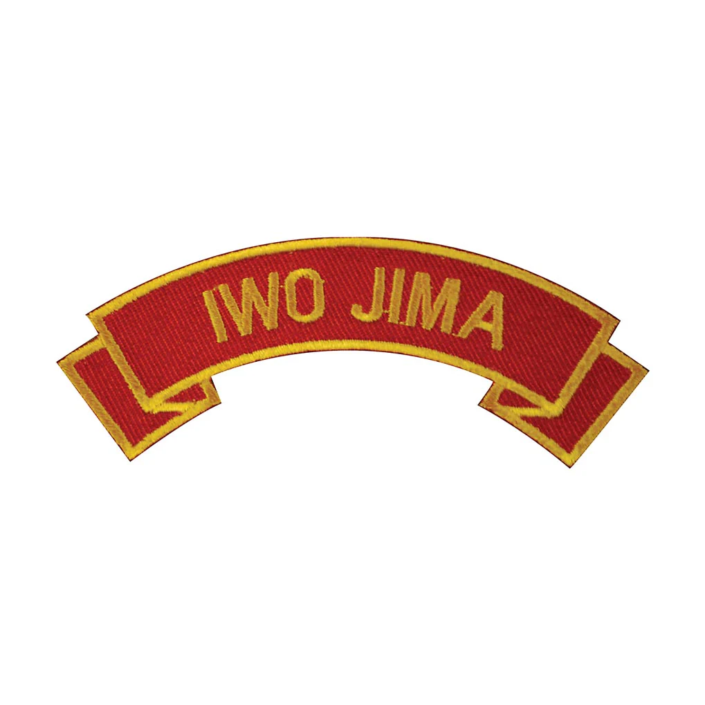 Iwo Jima Rocker Patch