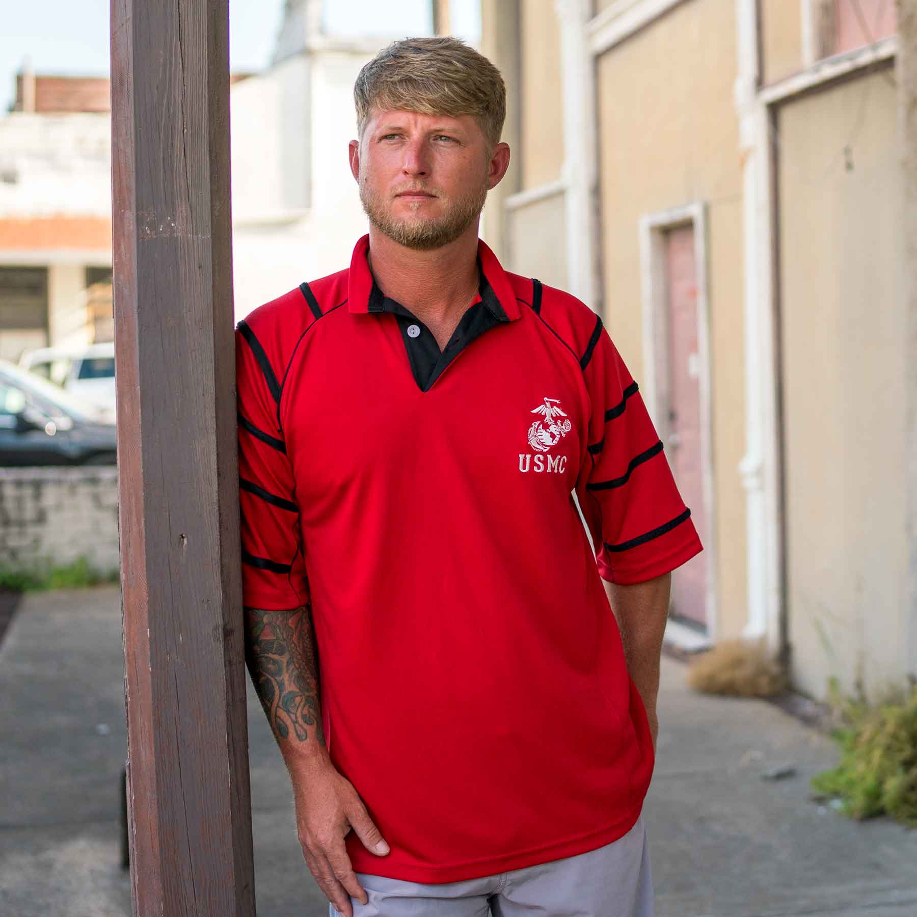 USMC Breathable Rugby Jersey - Image 4