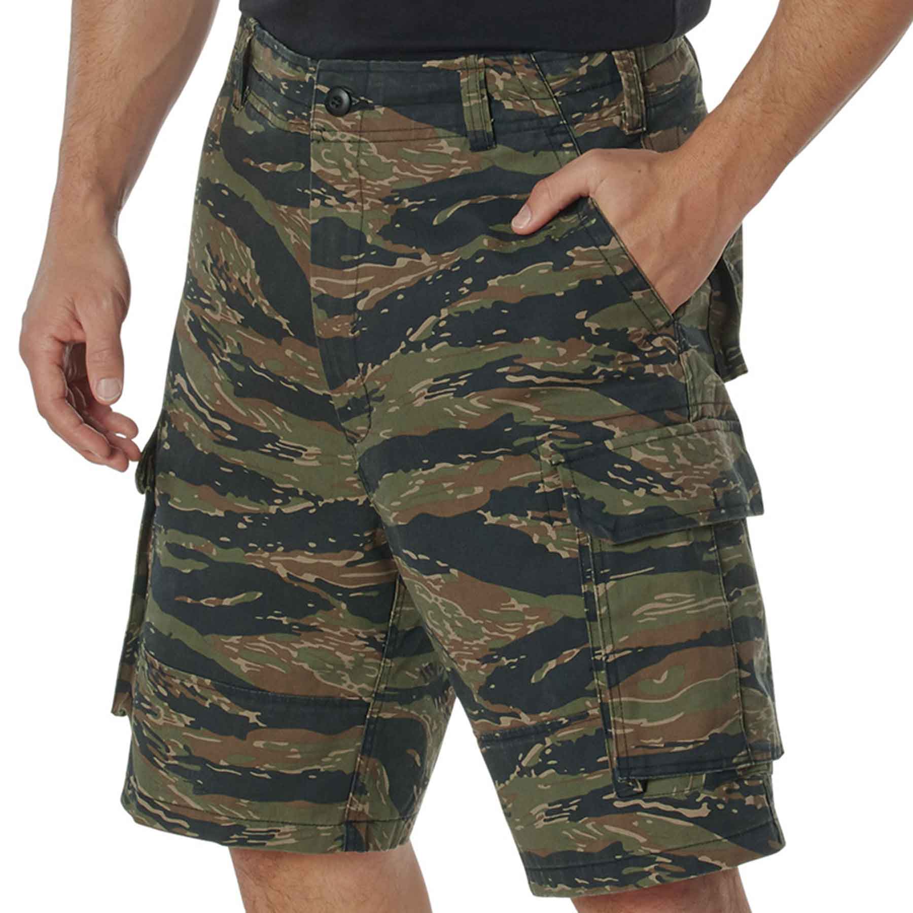 Vintage Paratrooper Short- Tiger Stripe