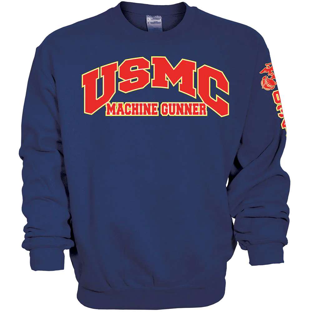USMC MOS Crew Sweatshirt - Image 2