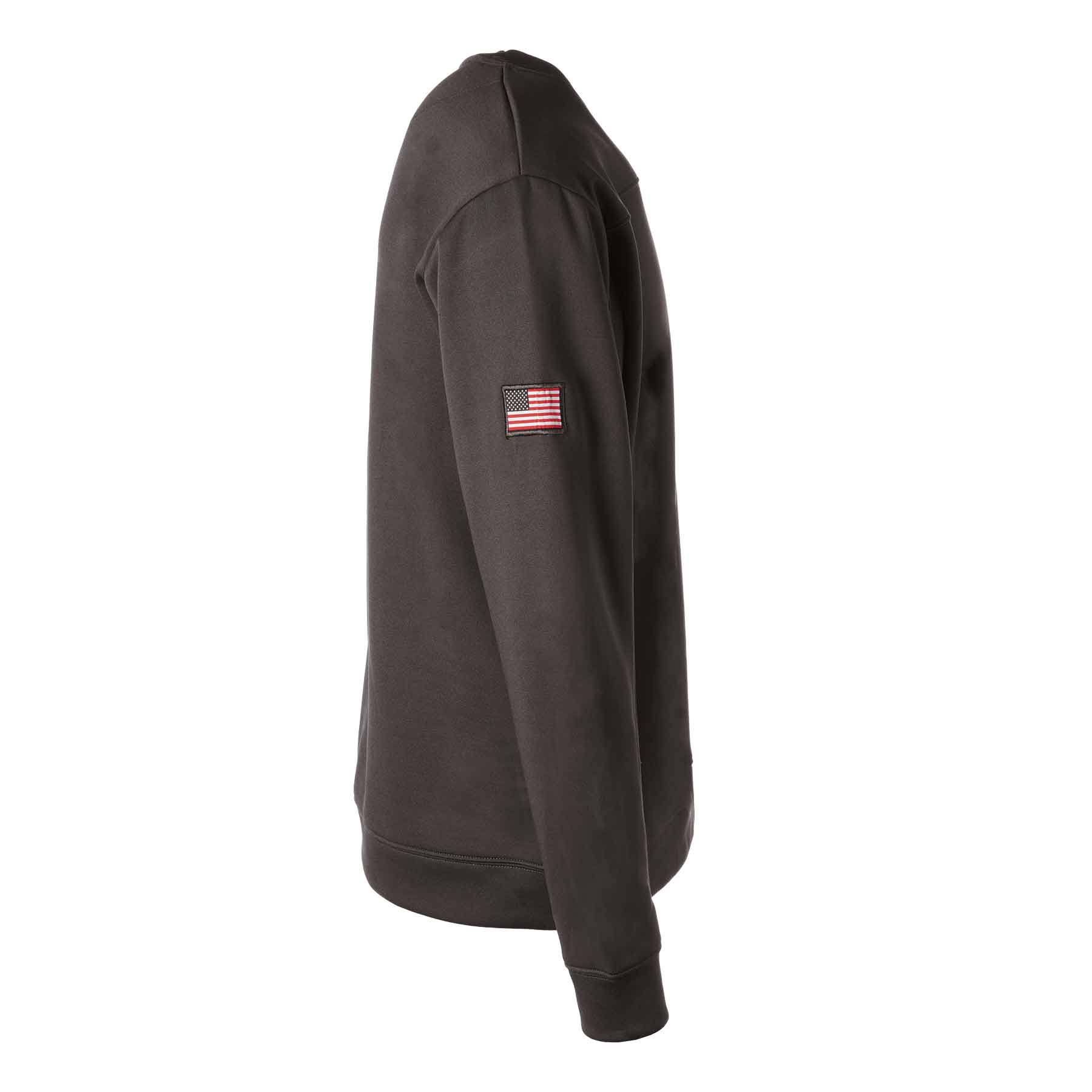USMC Crew Neck Sweatshirt- Black - Image 2