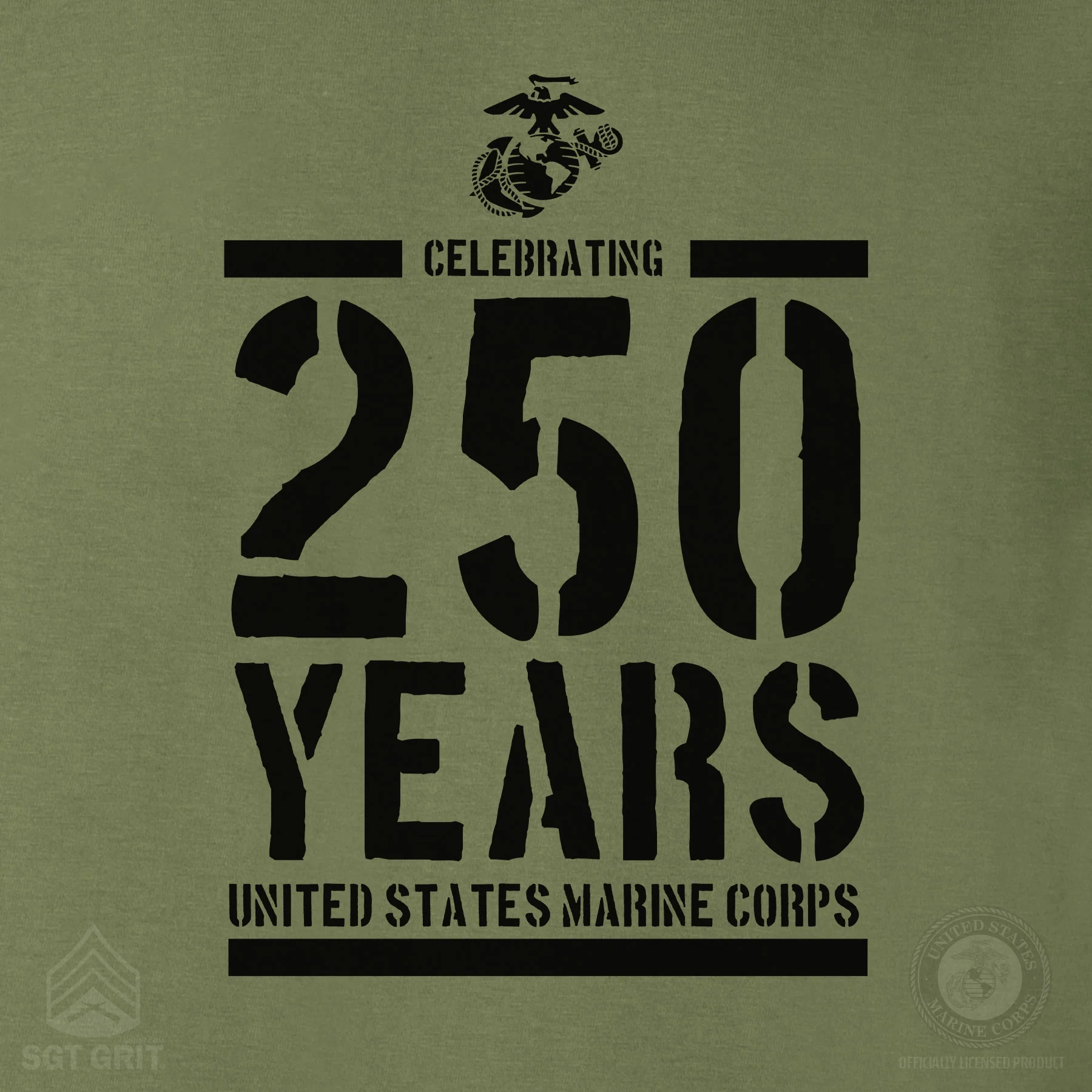 USMC Celebrating 250 Years Sweatshirt - Image 2