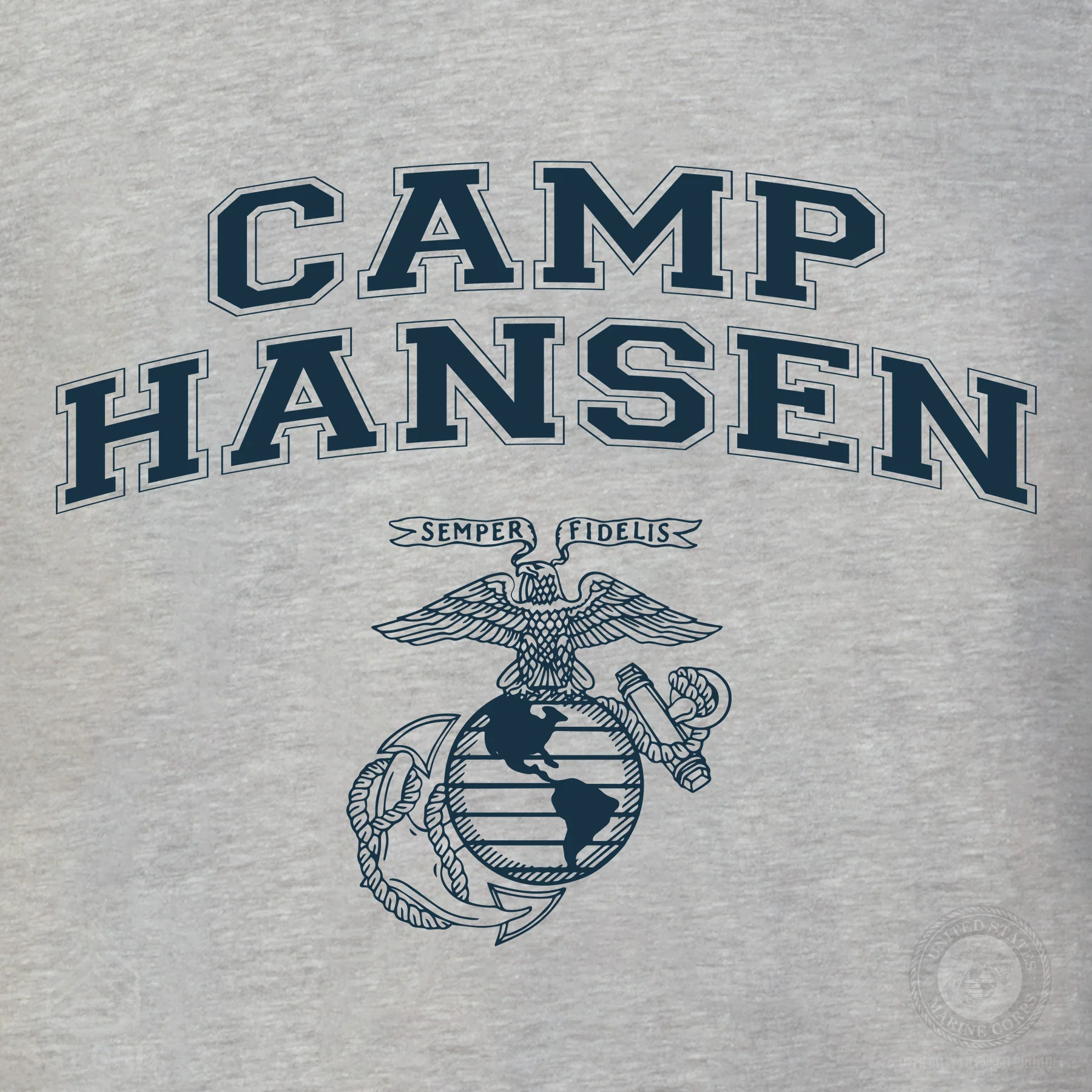 Marine Corps Base Collegiate EGA Sweatshirt - Image 14