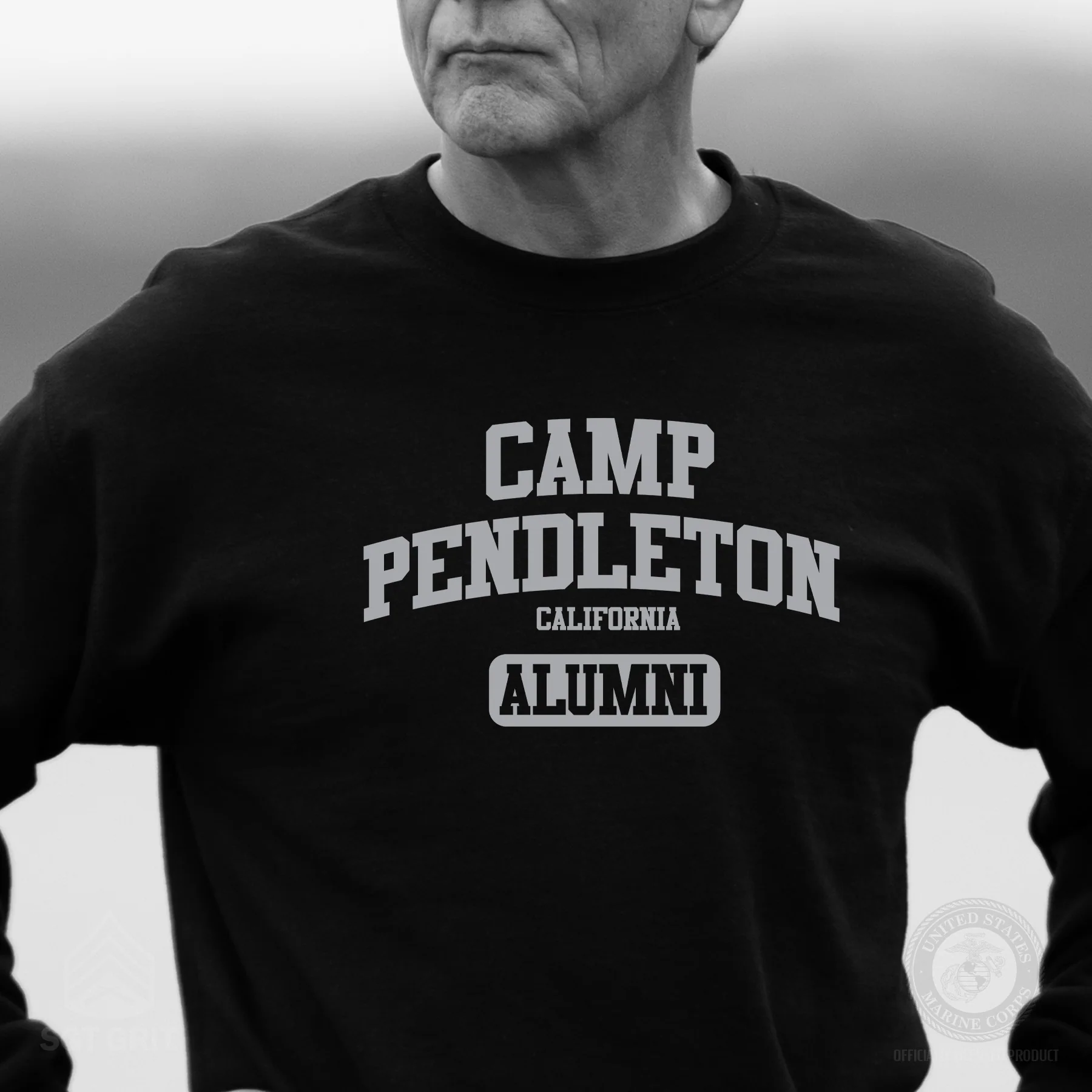 Marine Corps Base Collegiate Alumni Sweatshirt - Image 4