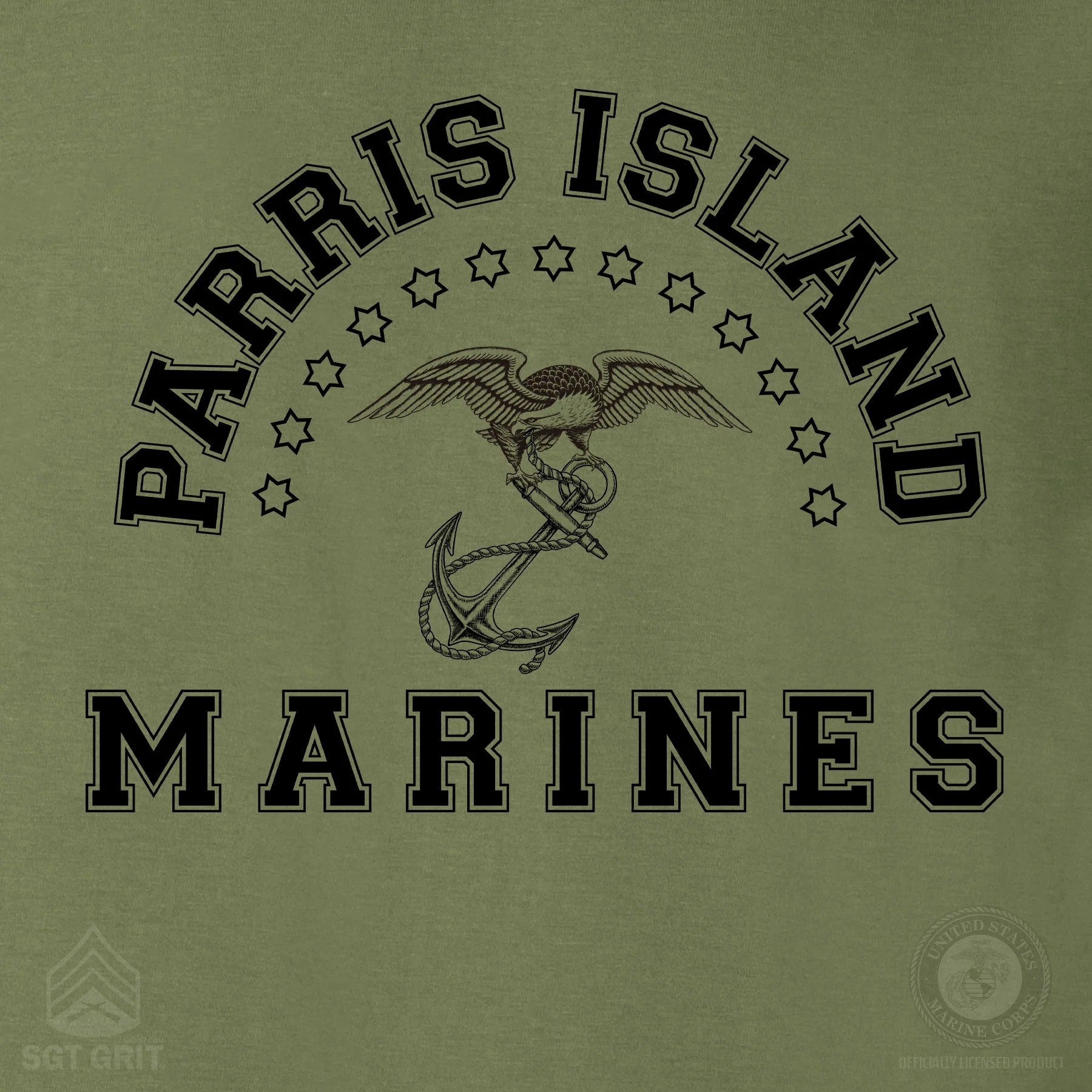 MCRD Vintage Eagle & Anchor Sweatshirt - Image 13