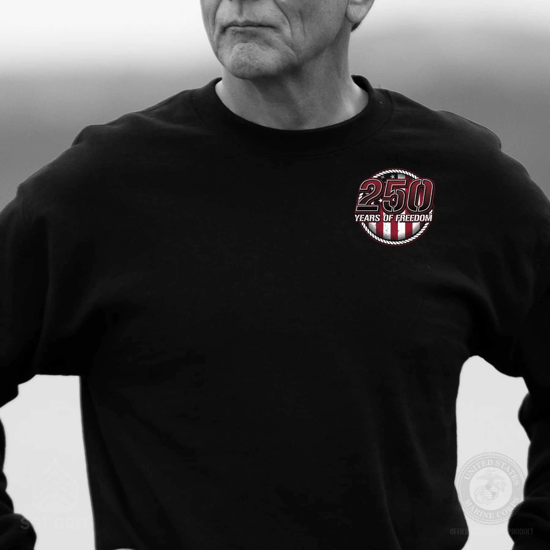 250 Years of Freedom Sweatshirt - Back Design - Image 5