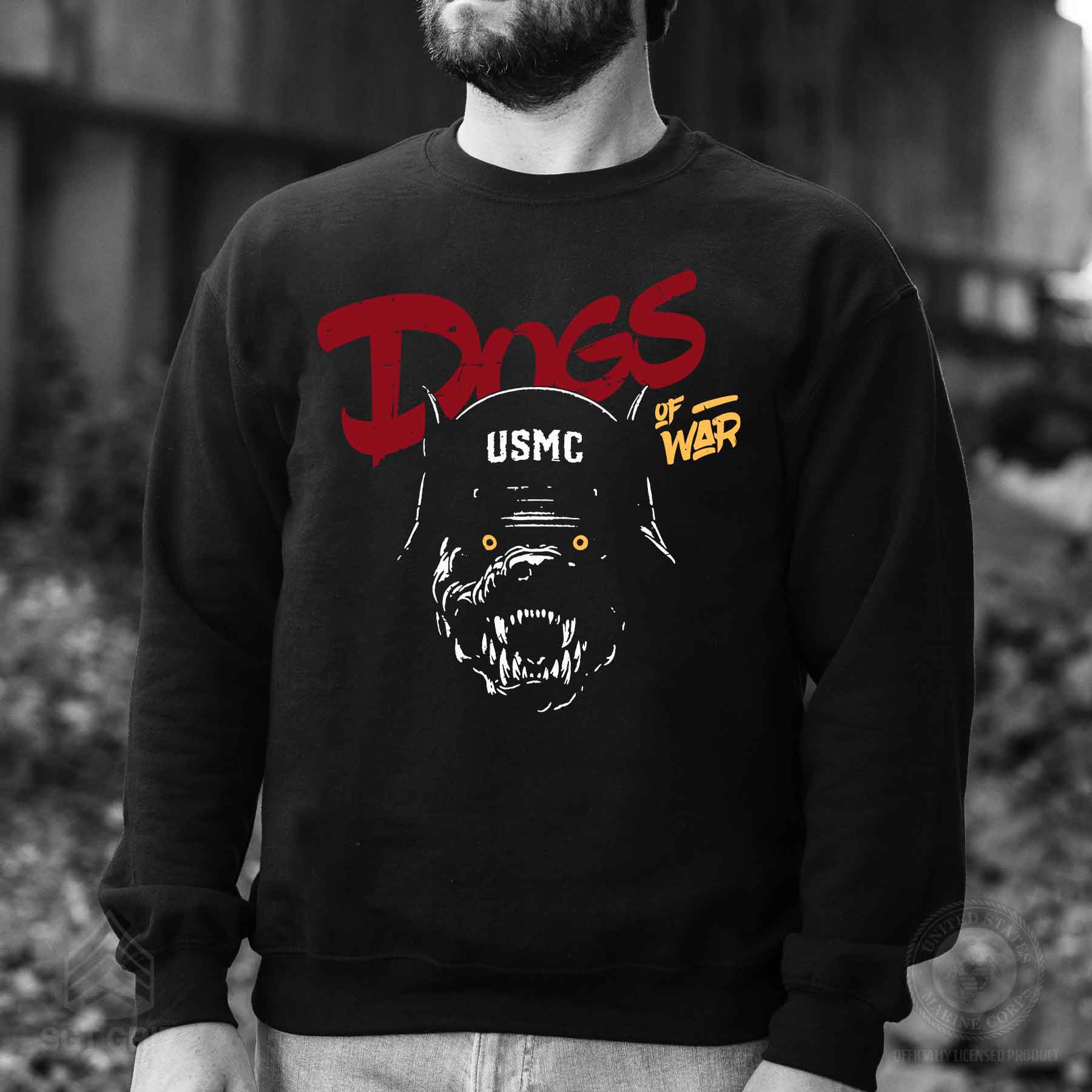 Dogs of War USMC Sweatshirt - Image 2
