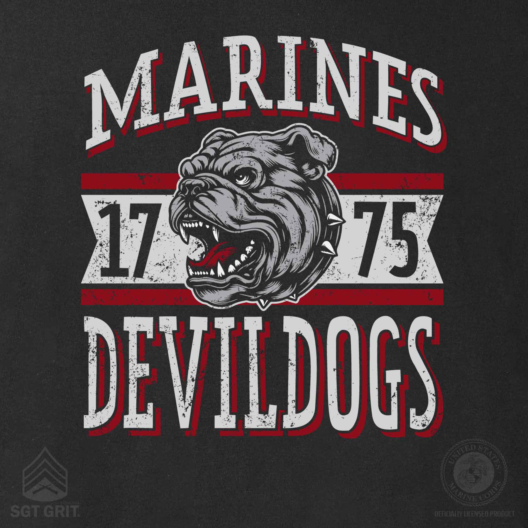 Marine Corps Devil Dogs Sweatshirt - Image 3