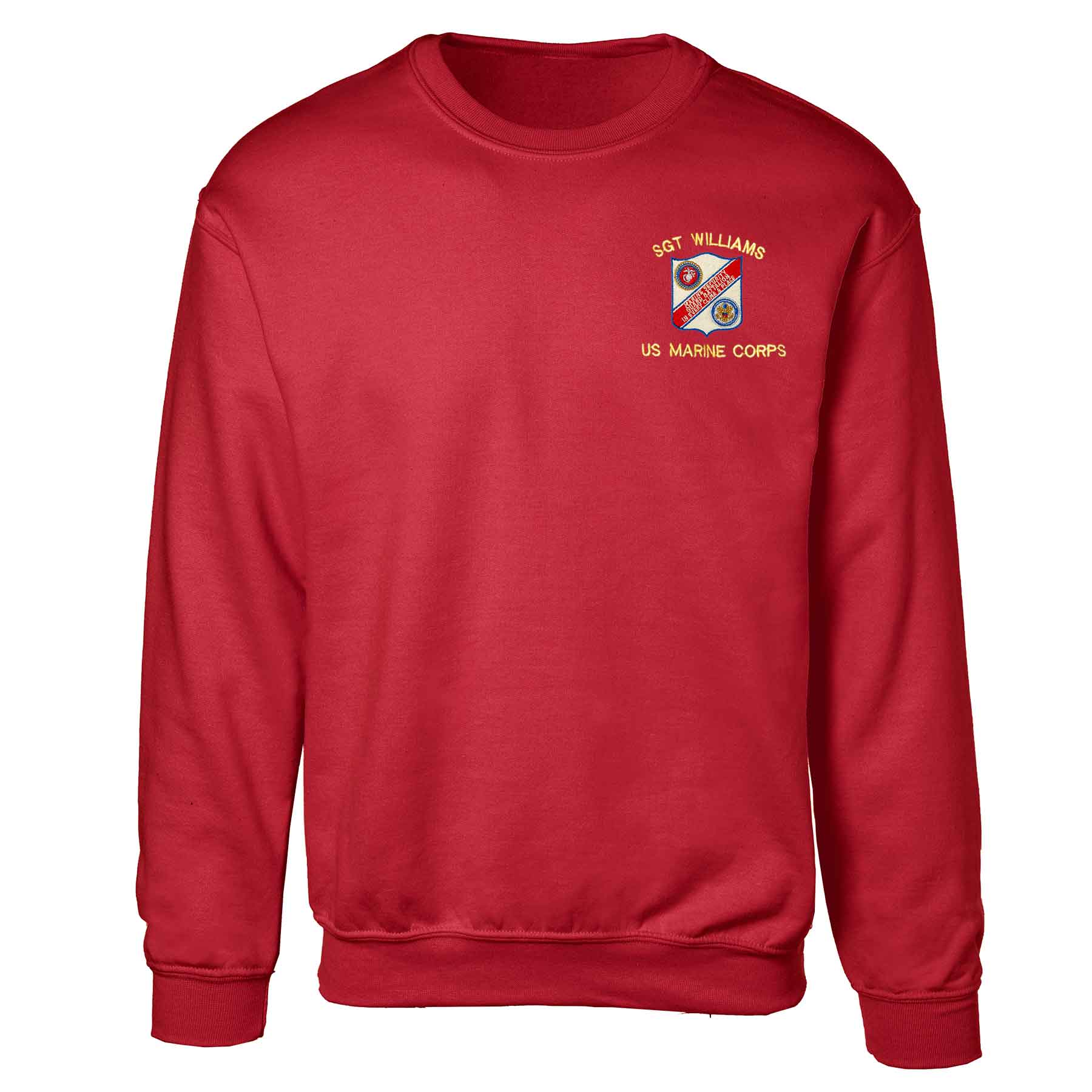 Marine Security Guard Embroidered Sweatshirt - Image 5