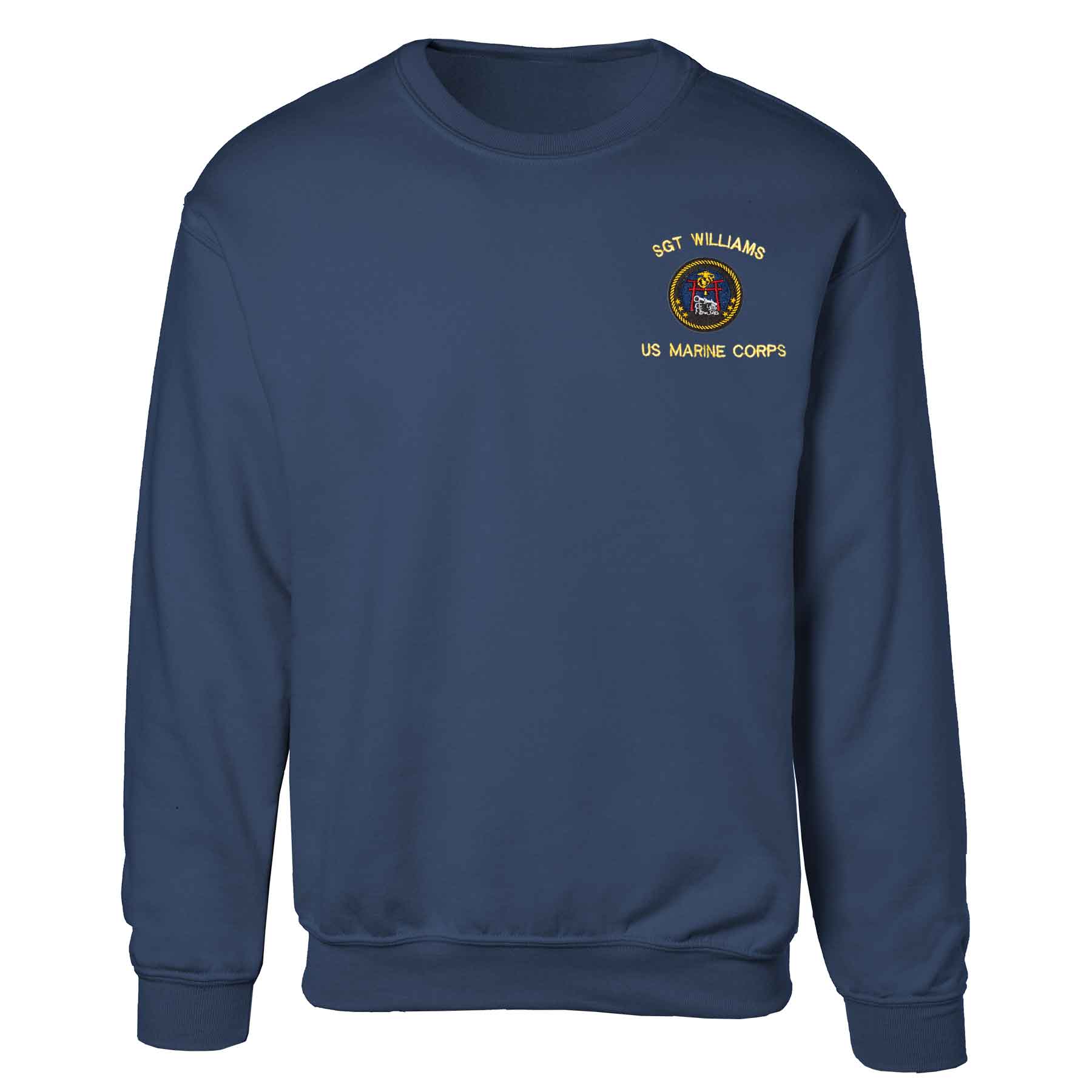 Marine Corps Security Force Embroidered Sweatshirt - Image 3