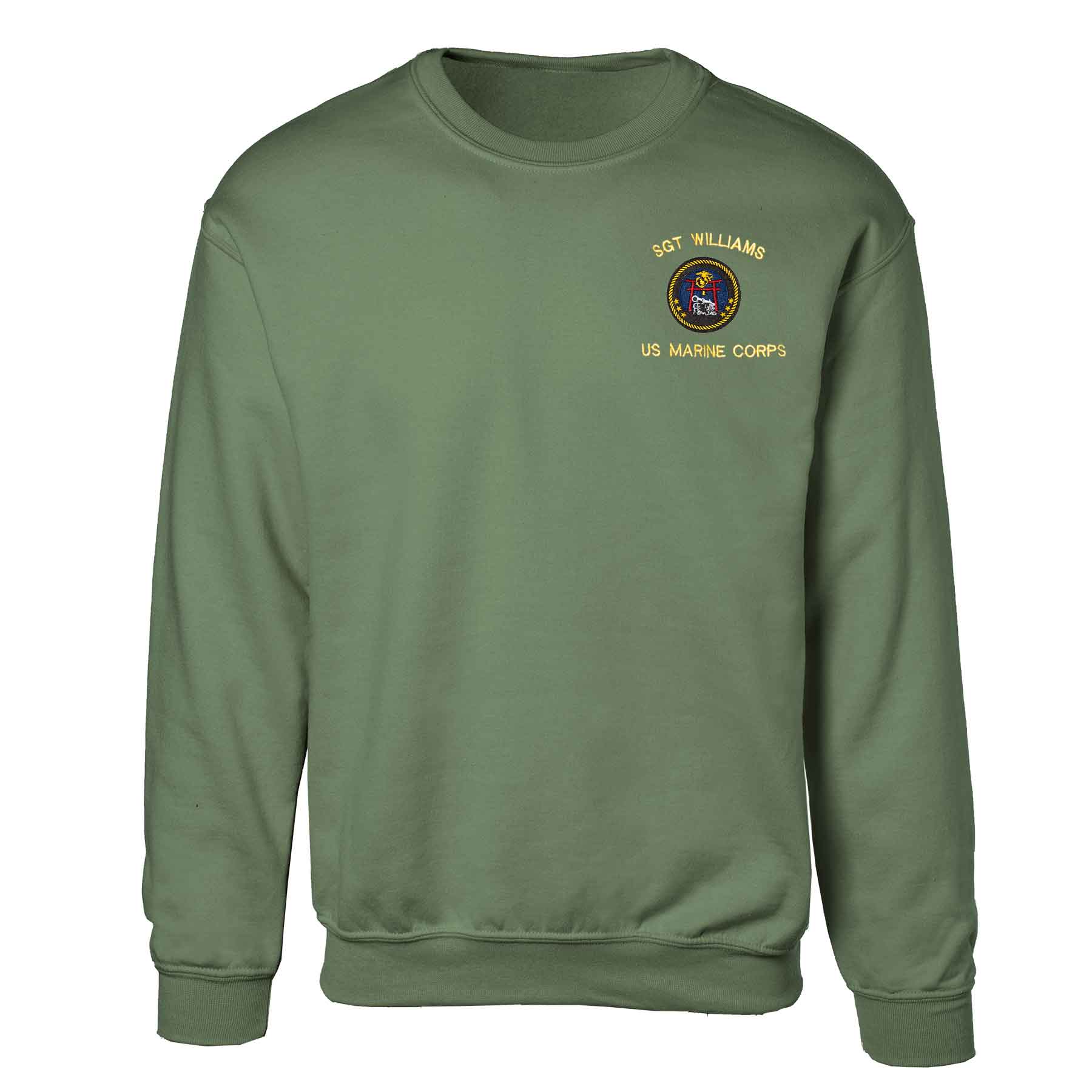 Marine Corps Security Force Embroidered Sweatshirt - Image 4