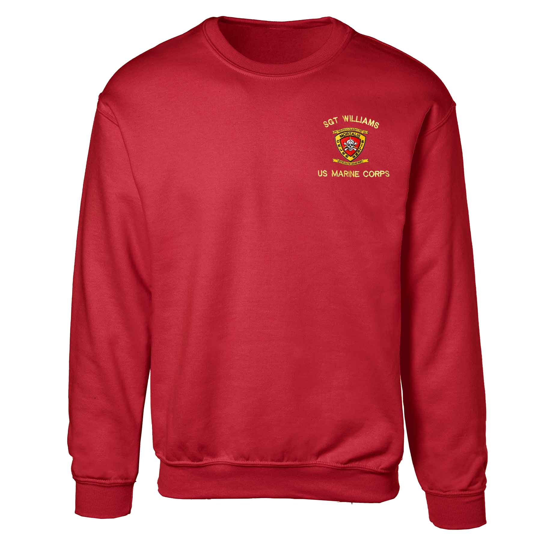 3rd Recon Battalion Embroidered Sweatshirt - Image 5