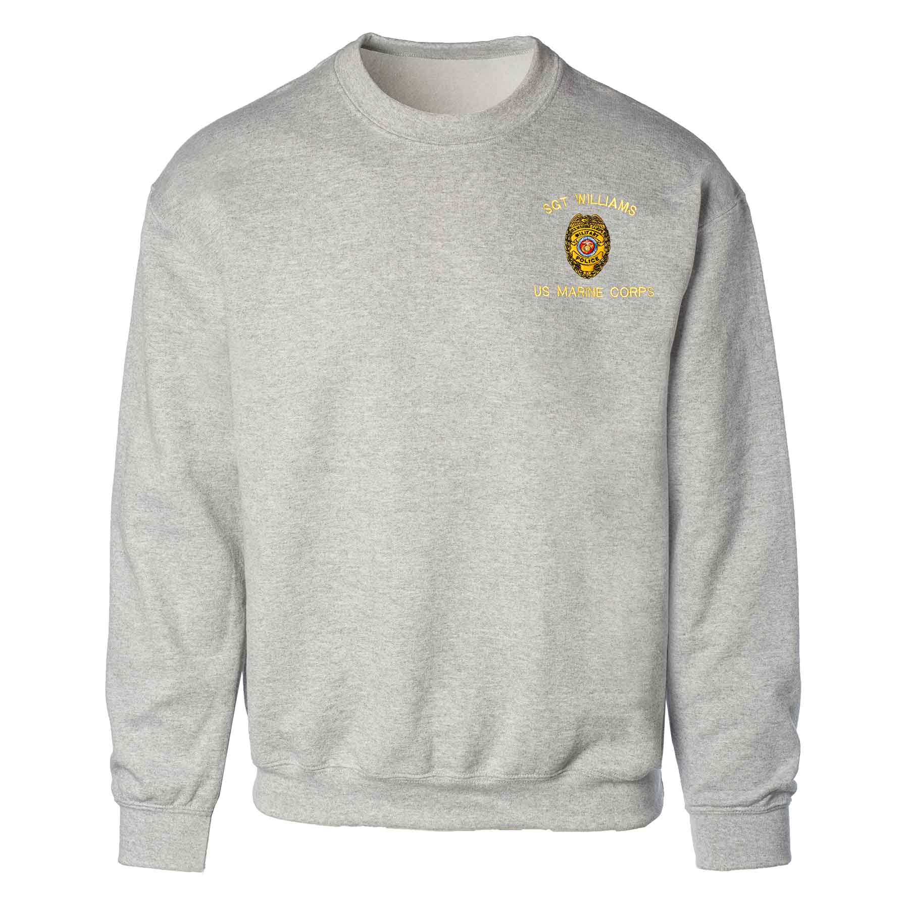 Military Police Badge Embroidered Sweatshirt - Image 2