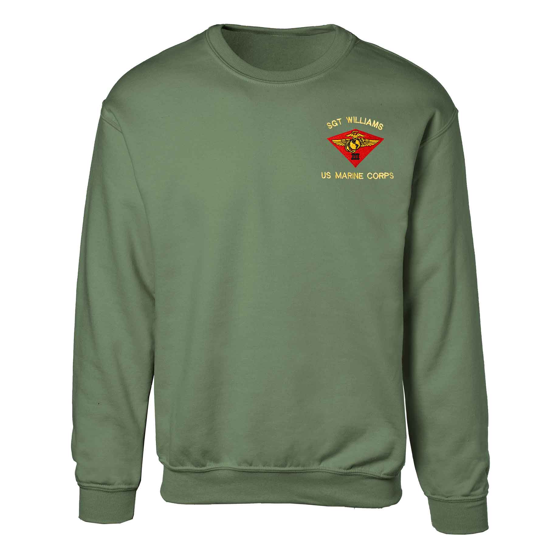 3rd Marine Air Wing Embroidered Sweatshirt - Image 4