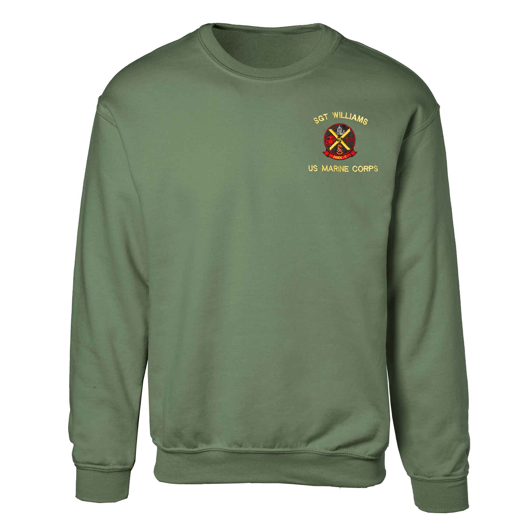 HMX 1 Embroidered Sweatshirt - Image 4
