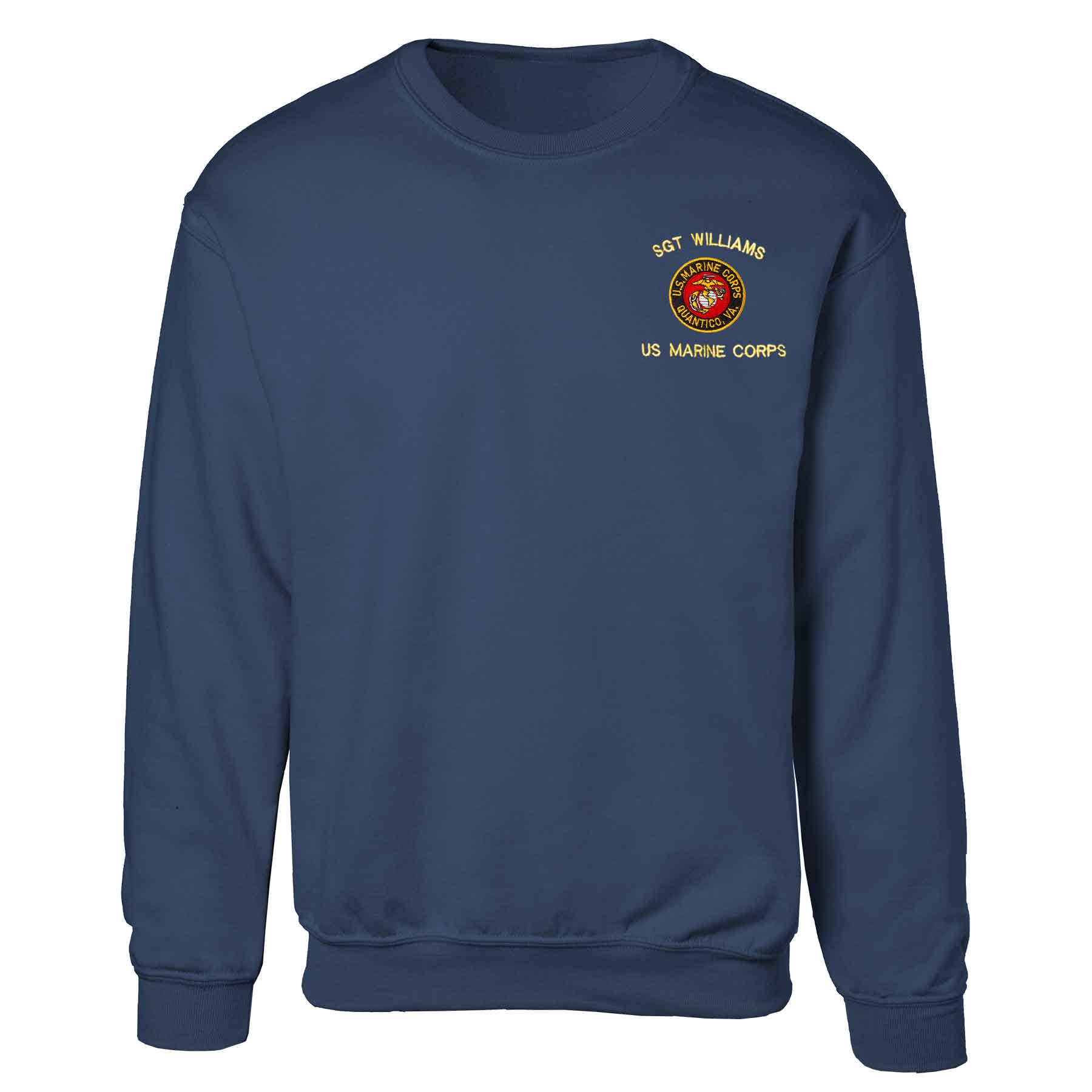 Quantico Virginia Embroidered Sweatshirt - Image 3
