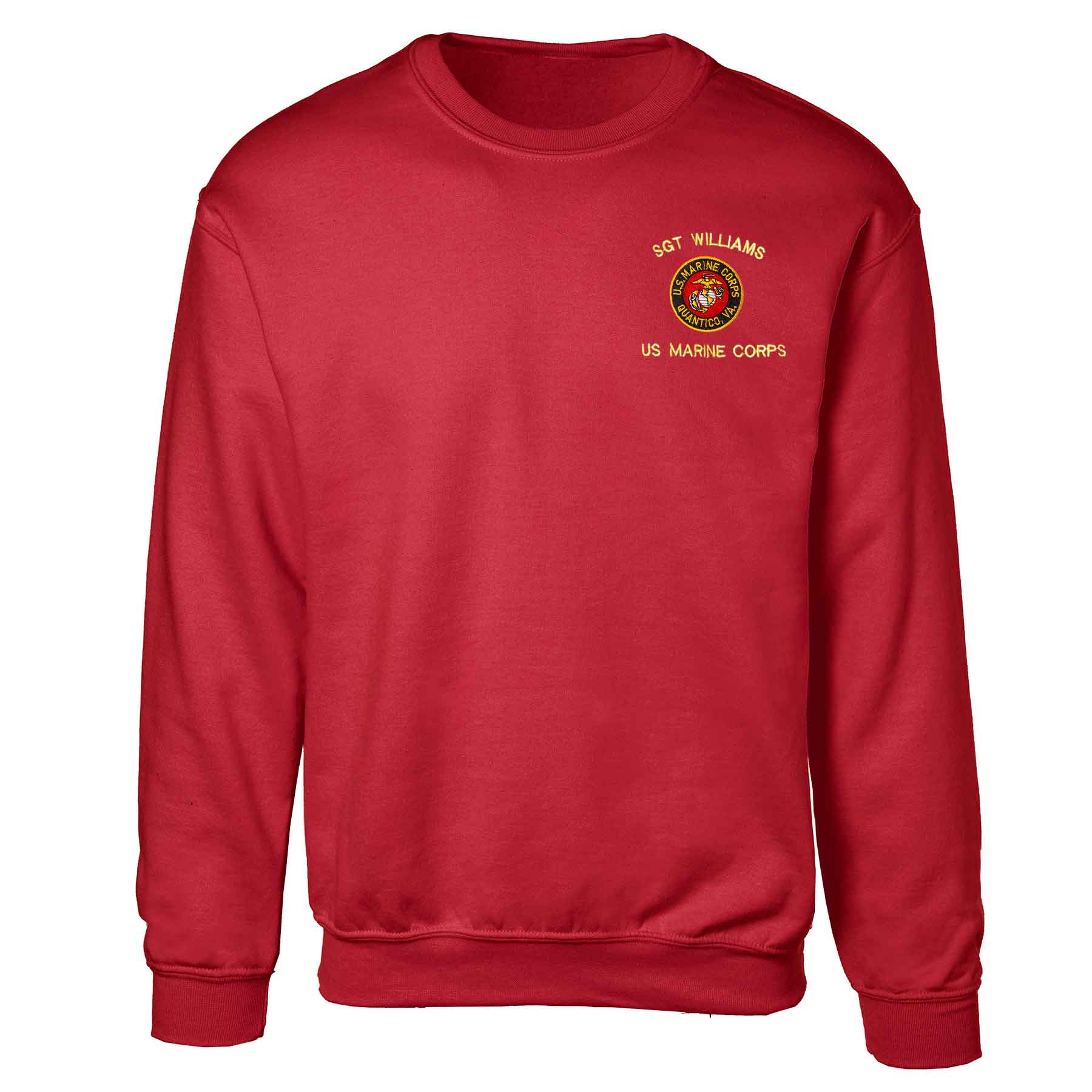 Quantico Virginia Embroidered Sweatshirt - Image 5