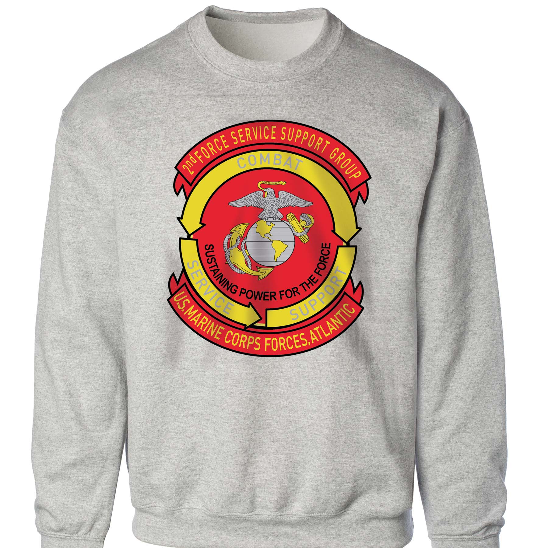 2nd FSSG - US Marine Corps Forces, Atlantic Sweatshirt - Image 2