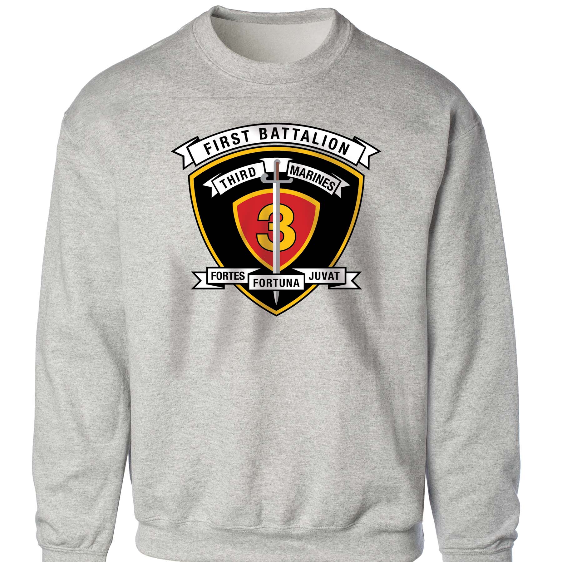 1st Battalion 3rd Marines Sweatshirt - Image 2