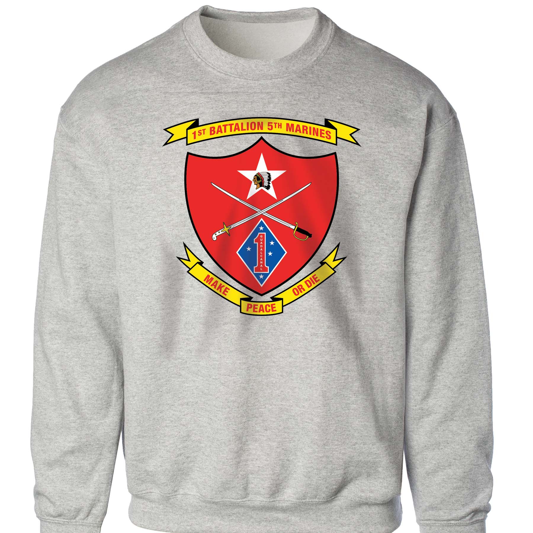 1st Battalion 5th Marines Sweatshirt - Image 2