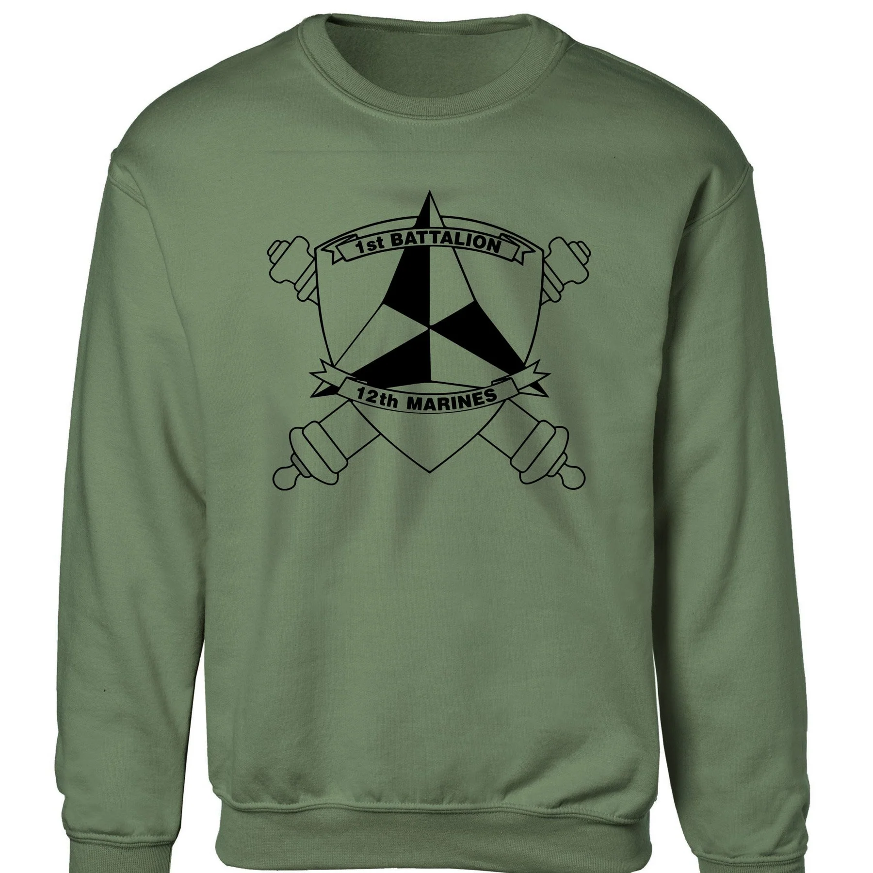1st Battalion 12th Marines Sweatshirt - Image 3