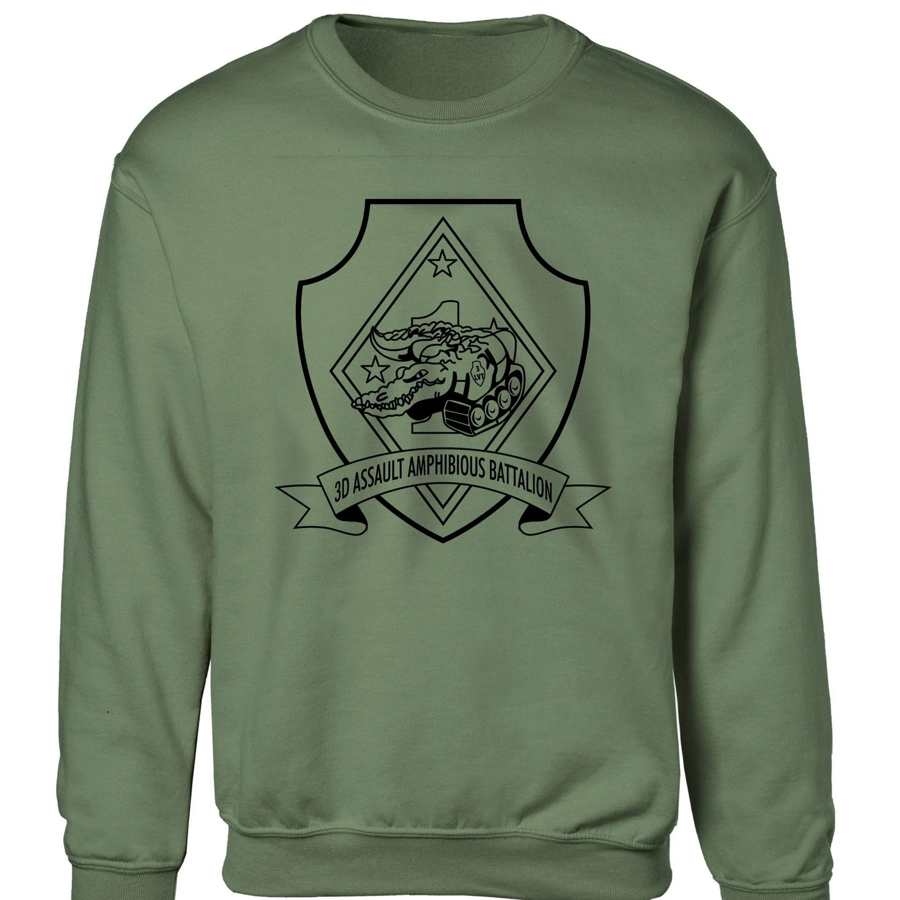 3rd Amphibious Assault Battalion Sweatshirt - Image 3