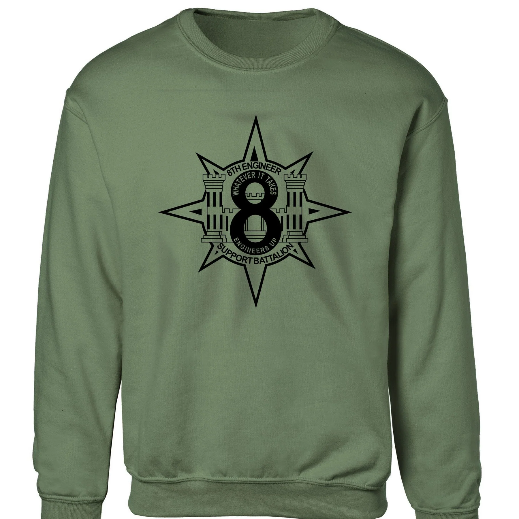 8th Engineer Battalion Sweatshirt - Image 3