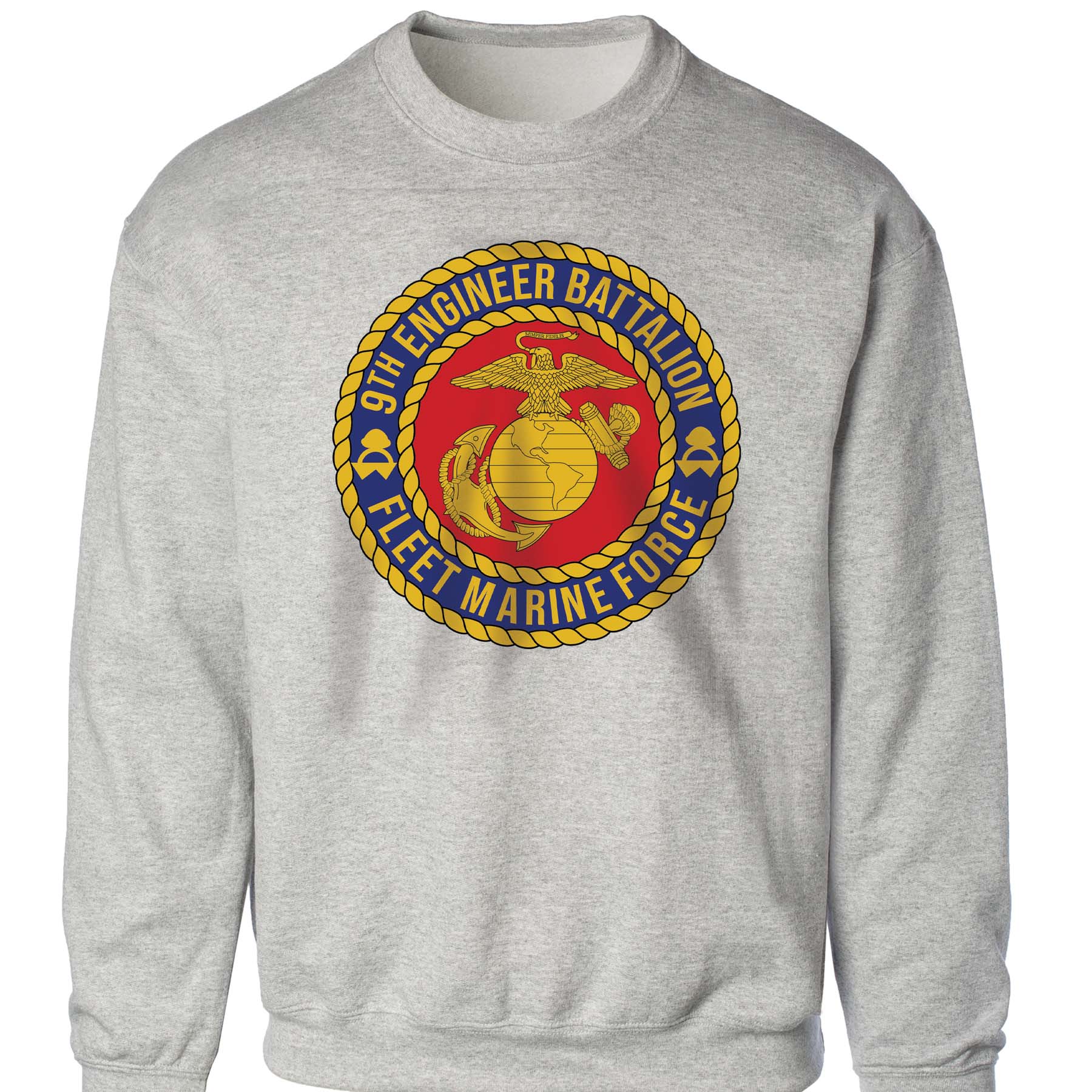 9th Marine Engineer Battalion Sweatshirt - Image 2