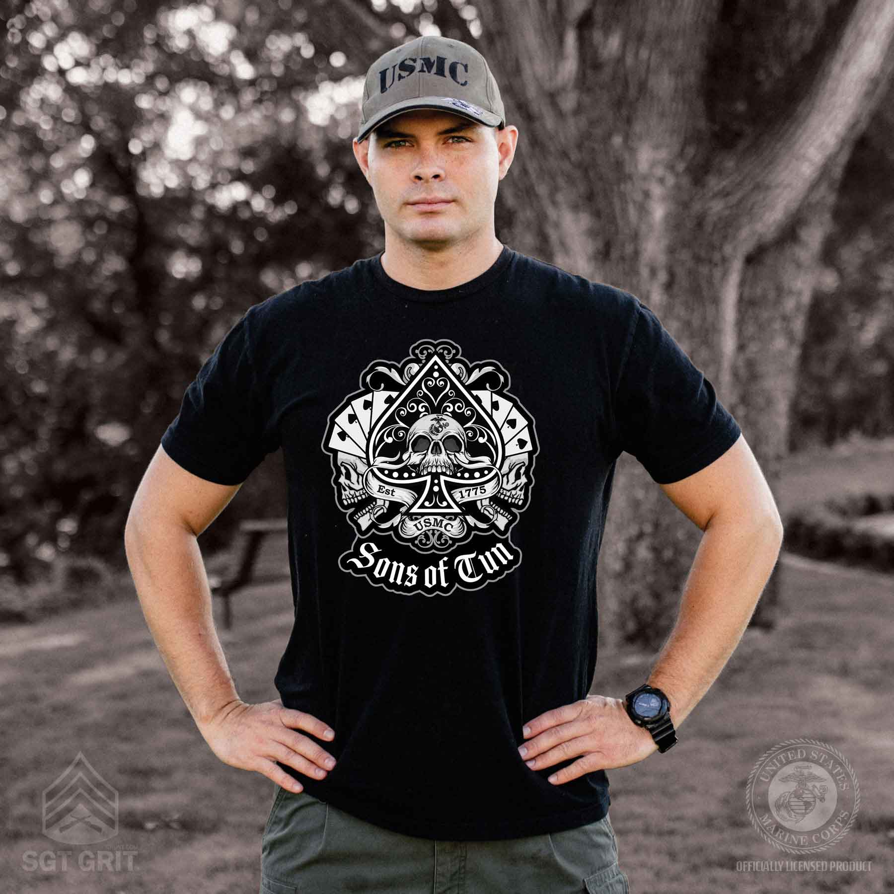 Sons of Tun Spade Full Front T-shirt - Image 2