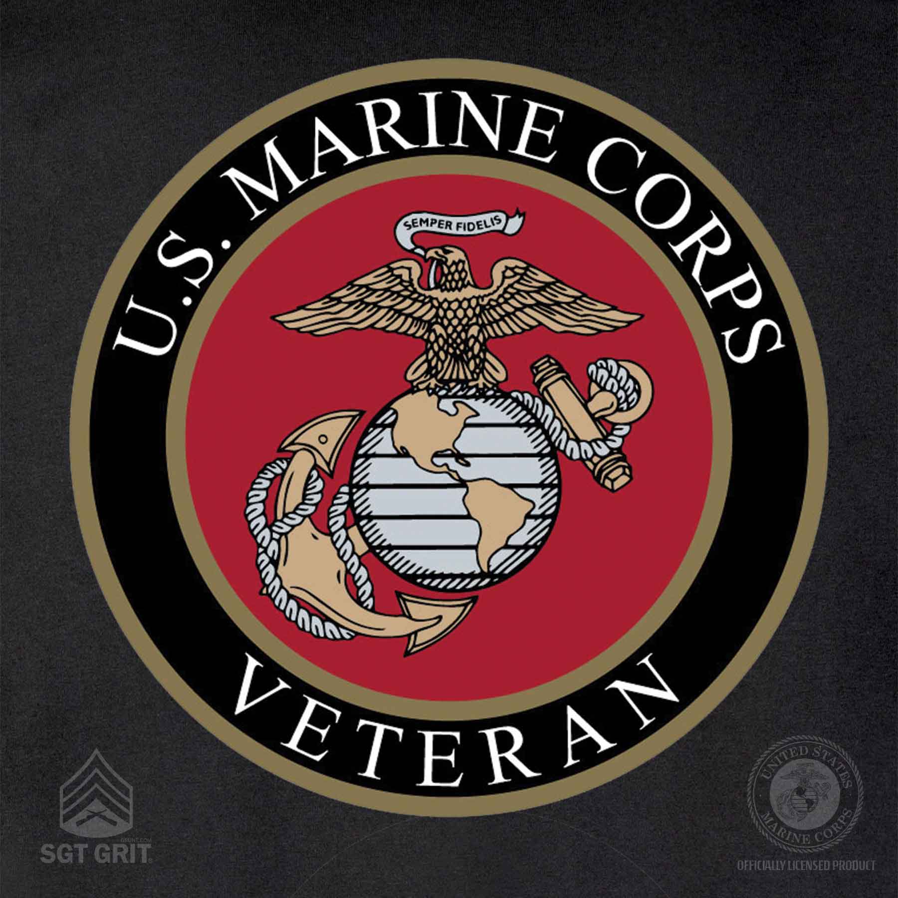 Personalized Marine Corps EGA Emblem T-shirt - Image 6
