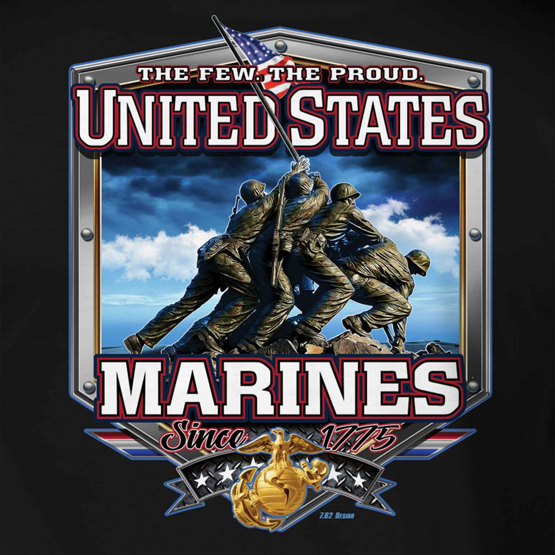 USMC Iwo Jima T-shirt - Image 6