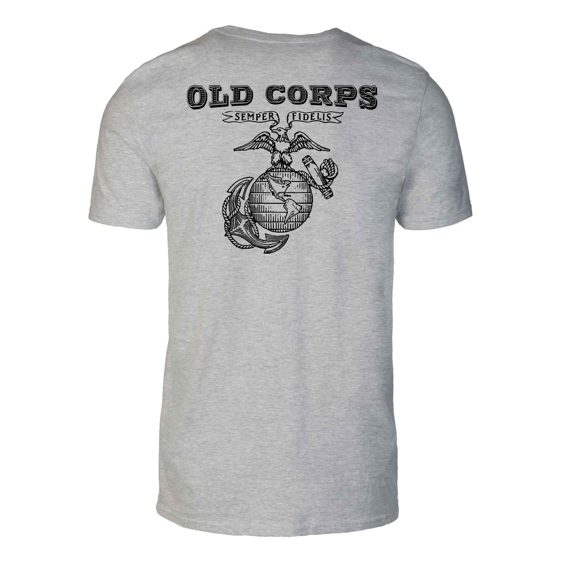EGA Old Corps Back With Left Chest T-shirt - Image 7