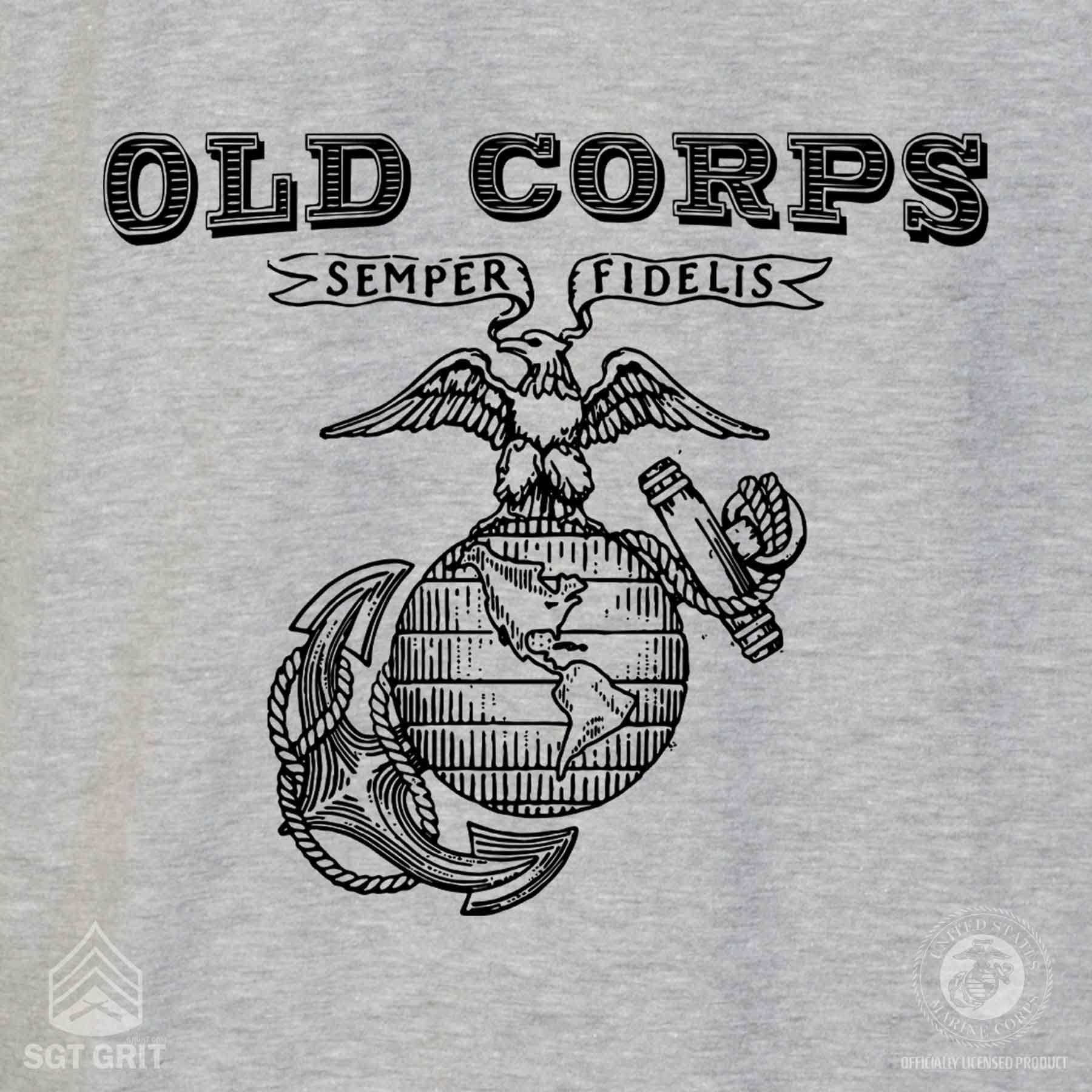 EGA Old Corps Full Front T-shirt - Image 3