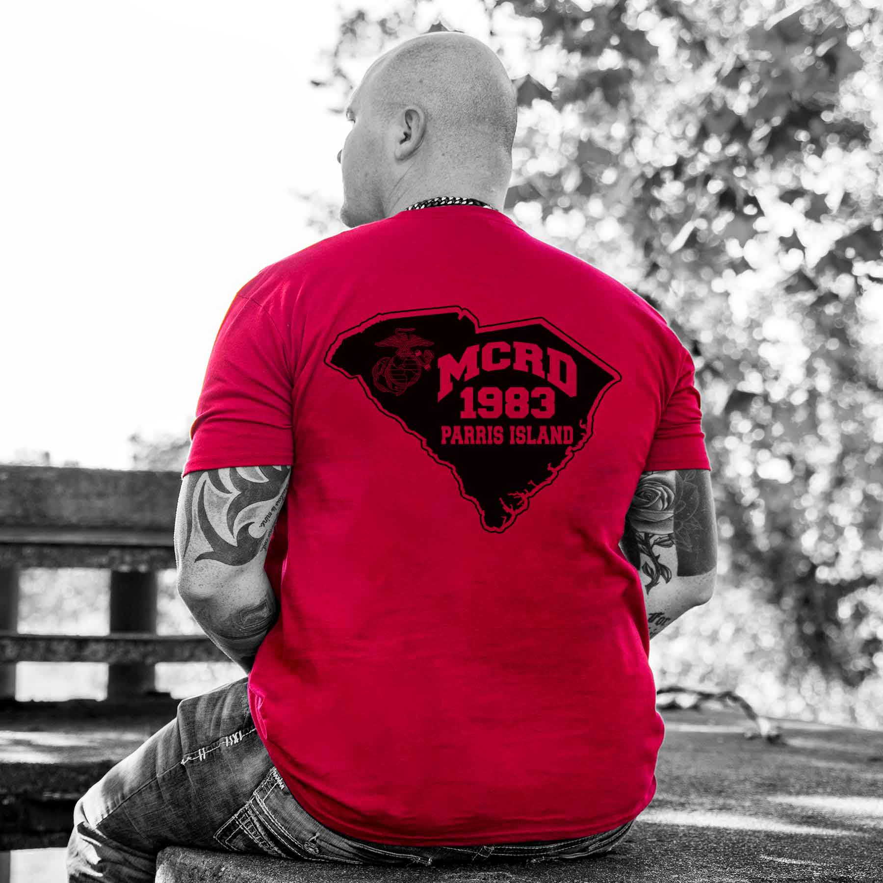 MCRD Location/Year State T-Shirt - Image 20